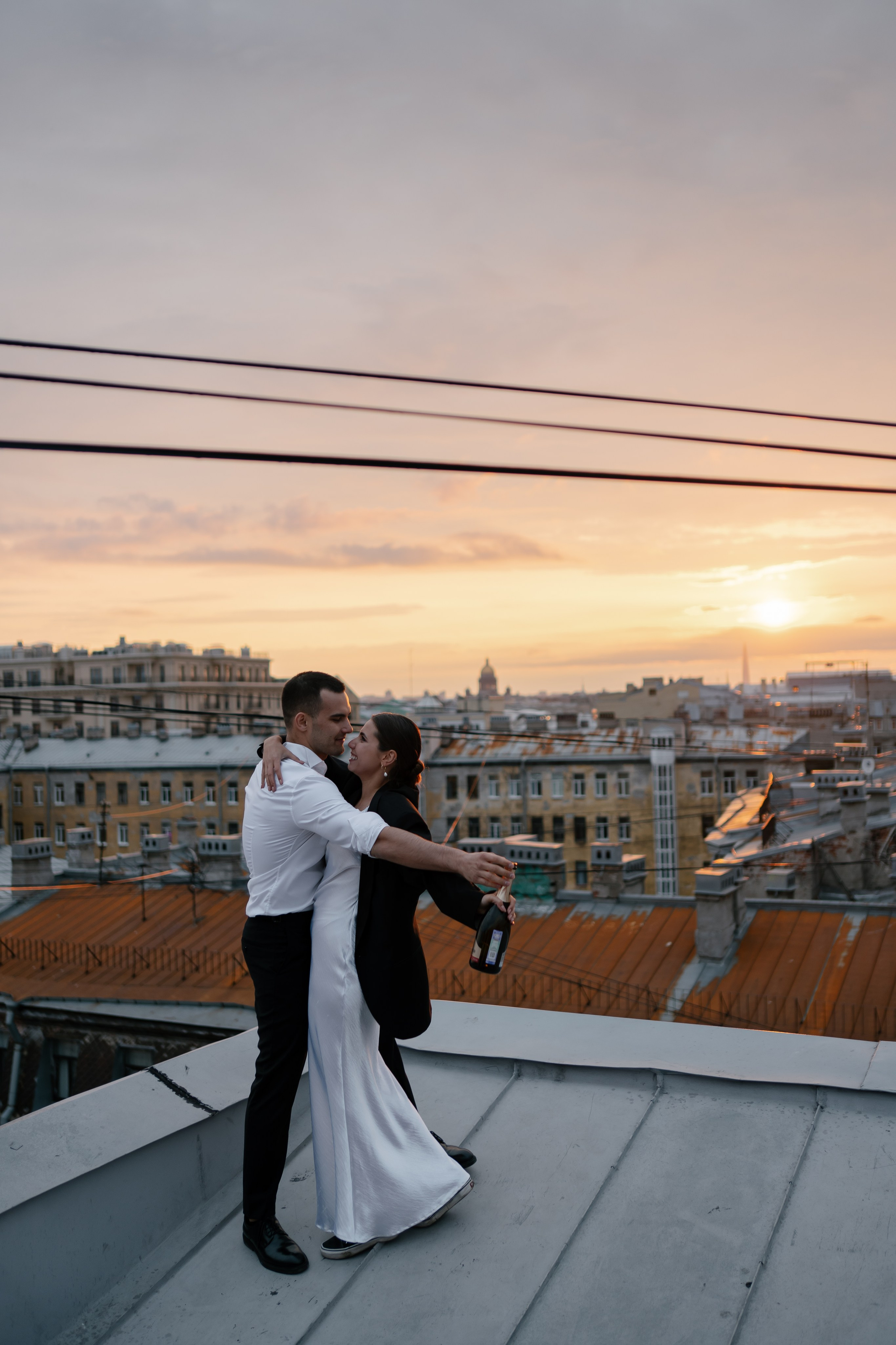 На крышах Питера. Семейный и свадебный фотограф в Красногорске Анастасия Тихонова