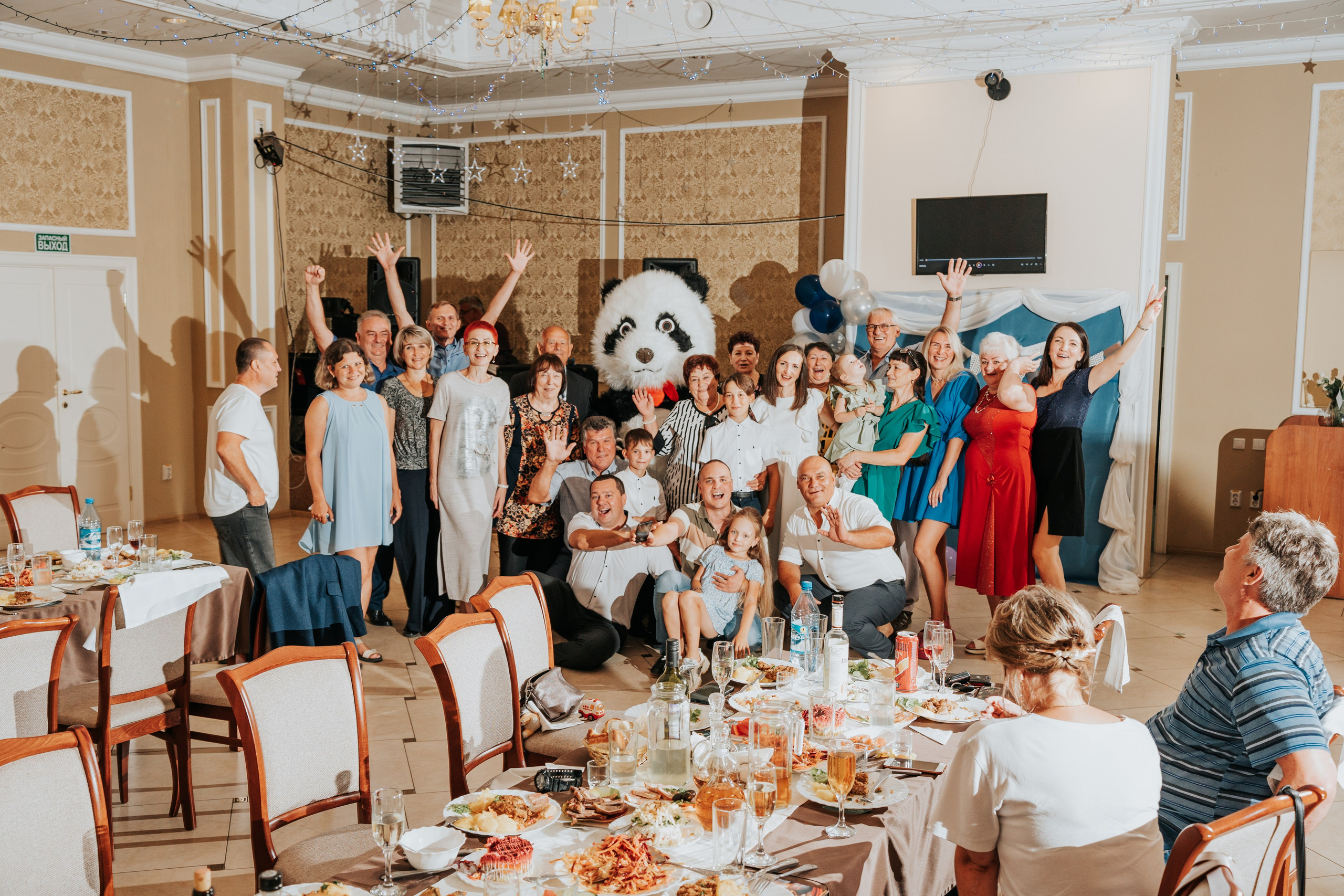 Юбилей 70 лет. Репортажный фотограф Красноярск