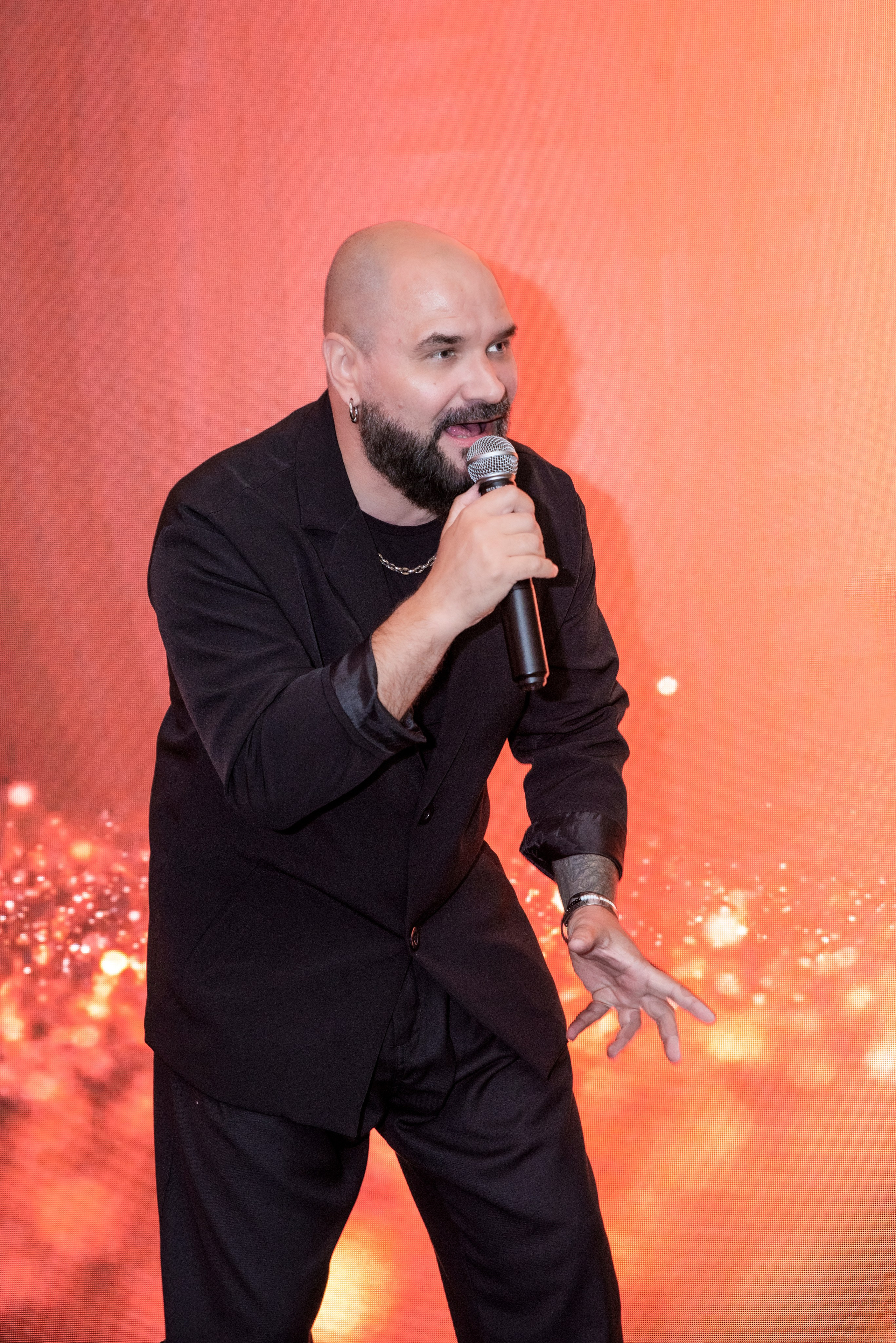 Певцы Ольга Холод и Виктор Кириллов в ресторане Pivaldi. Фотограф в Москве Безлюдов Михаил