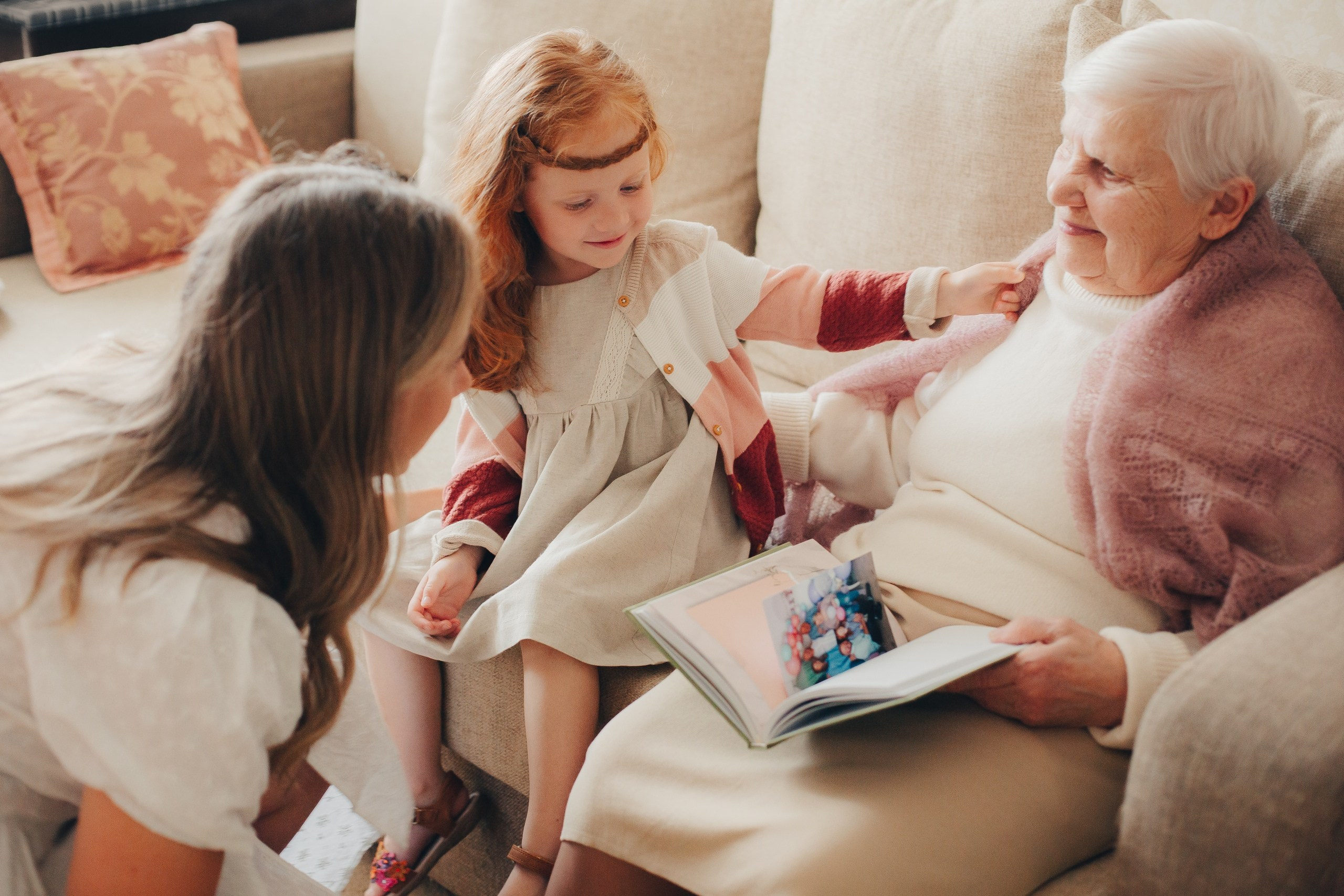 Фотосессия нескольких поколений. Фотограф Евгения Мальцева, Архангельск