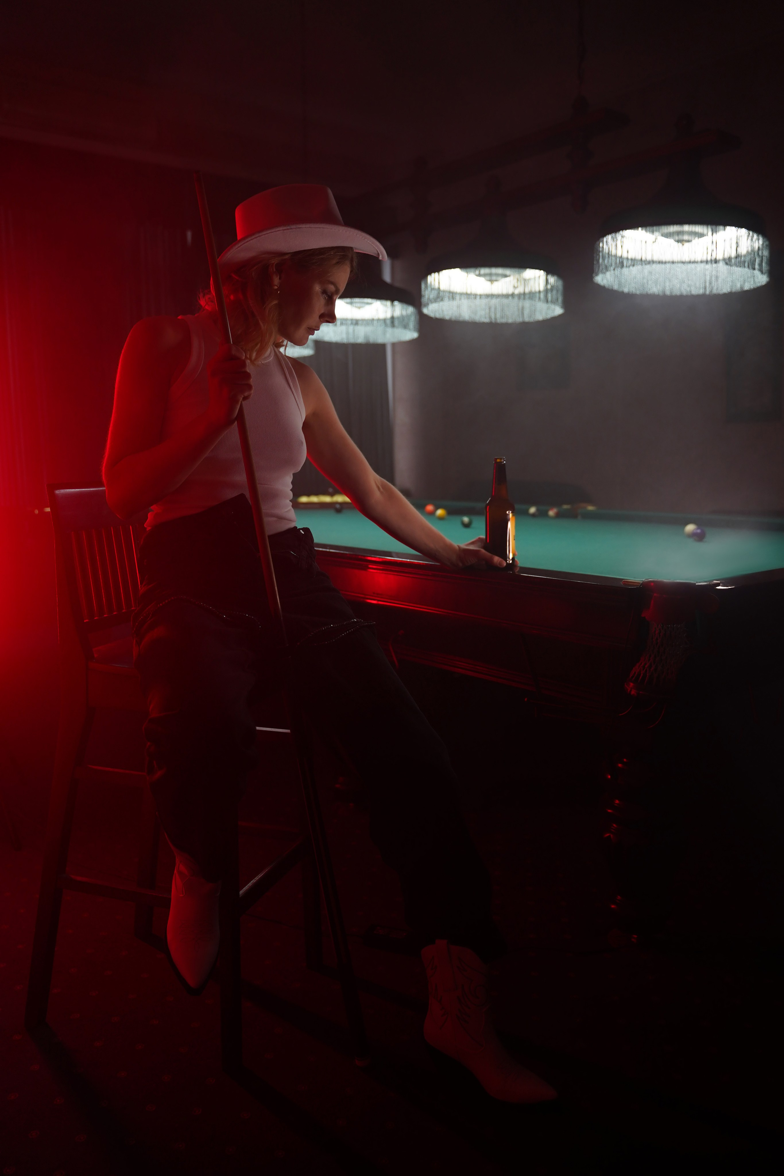 Ксения.Бильярд. Фотограф в Москве Анна Комягина