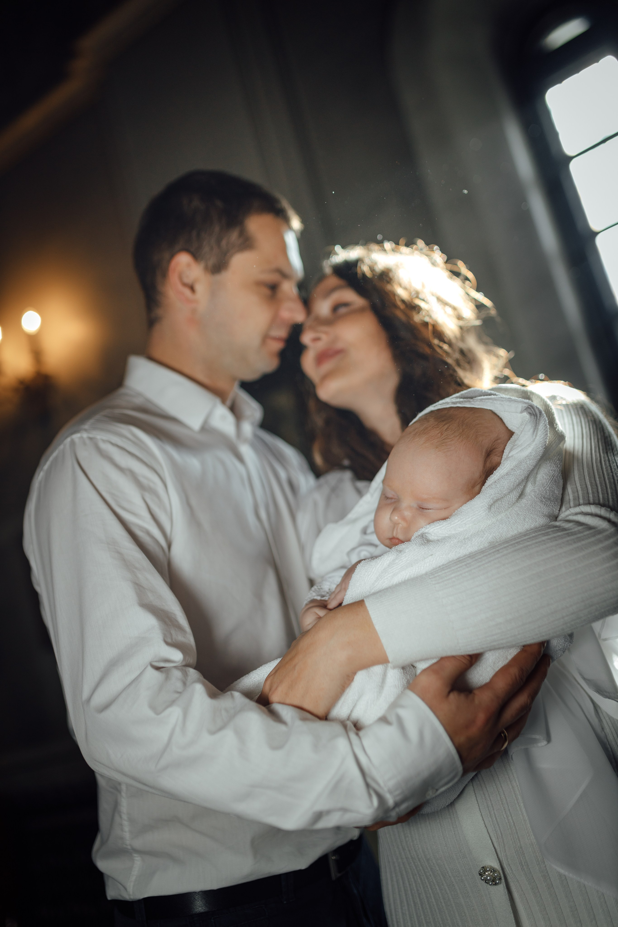 Крещение Тимура храм иконы Всех Скорбящих Радость, октябрь 2024