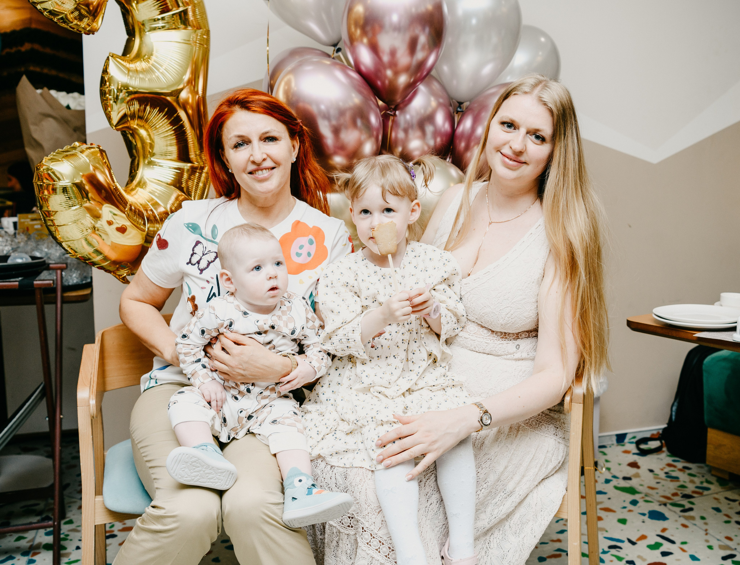ДР Лизика. 3 года. Фотограф на выписку из роддома в Москве и МО
