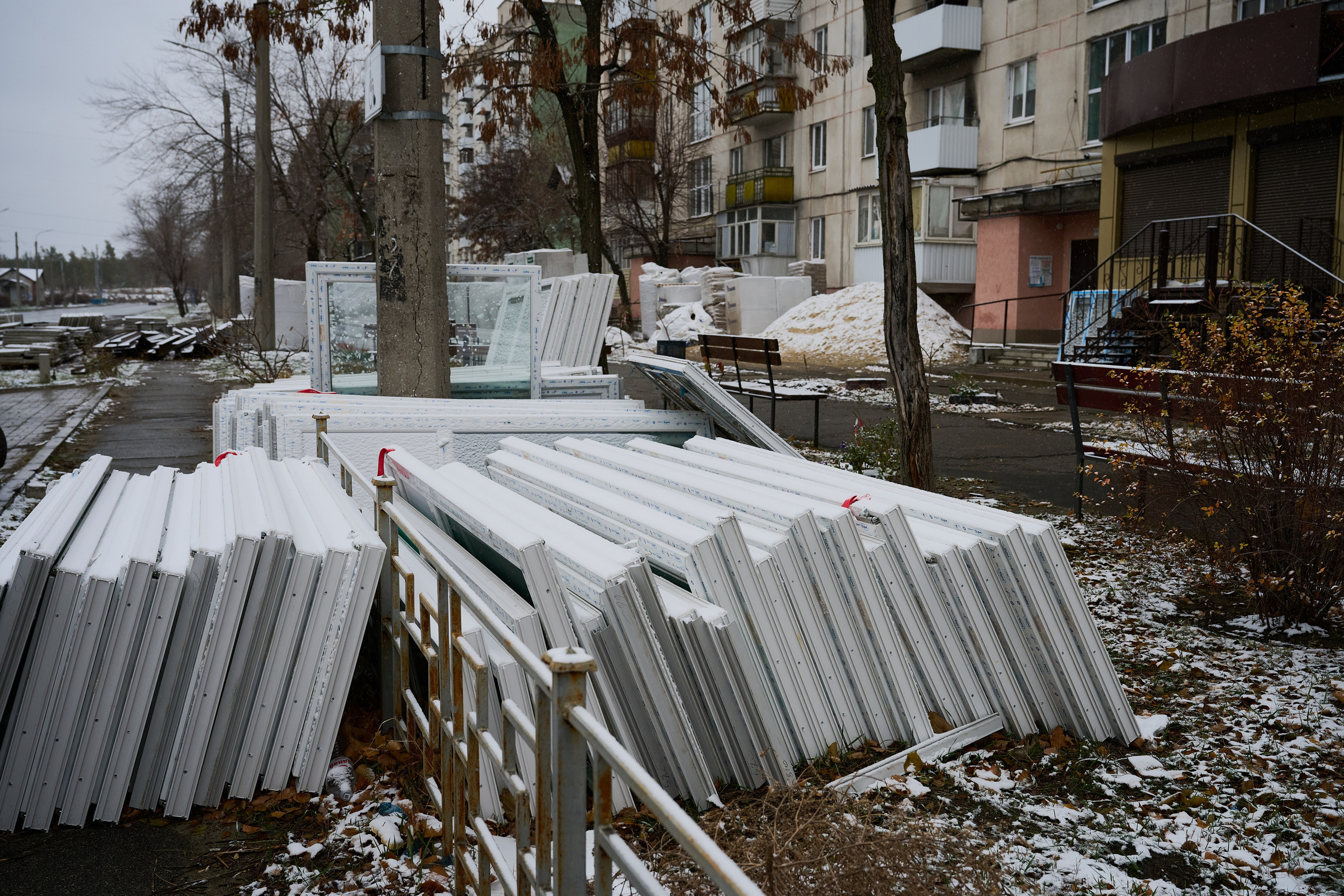 Северодонецк (Луганская область). Декабрь 2024. Фотограф Роман Адлер