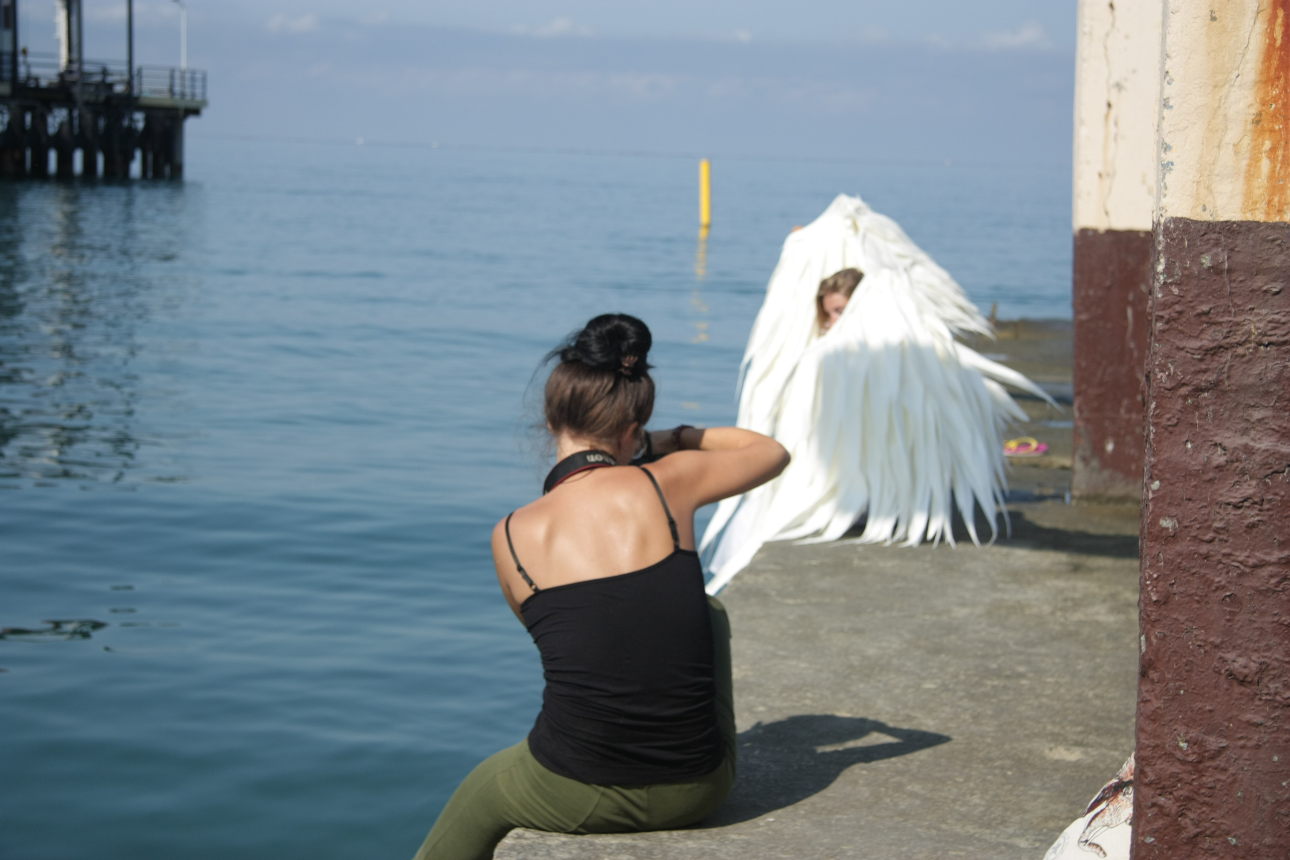 Первый бэкстейдж. Июль 2020. Фотограф Роман Адлер