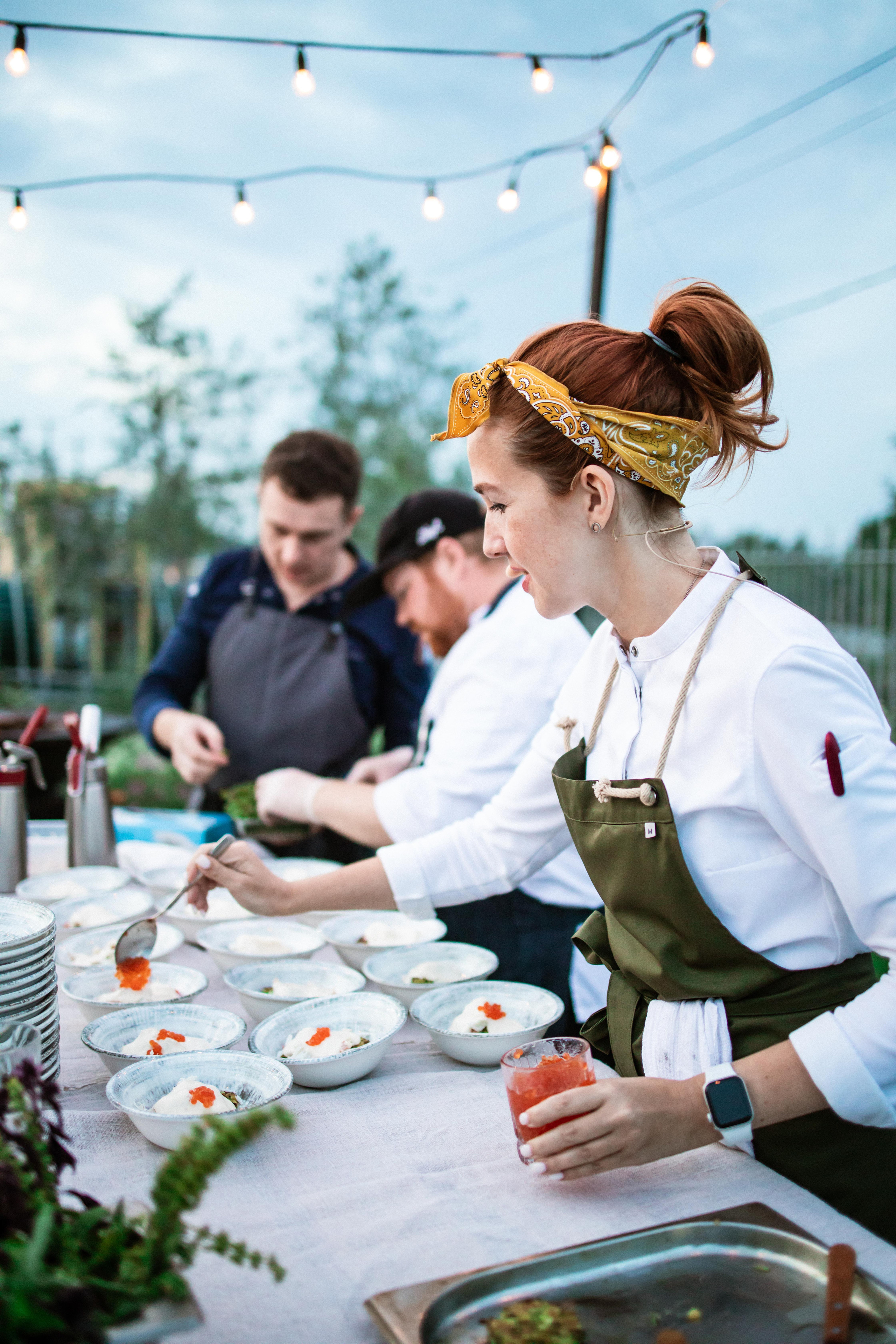 Chief's table в ресторане «Дача» | сентябрь 2021, Тюмень. Фотограф в Тюмени Башмакова Анна