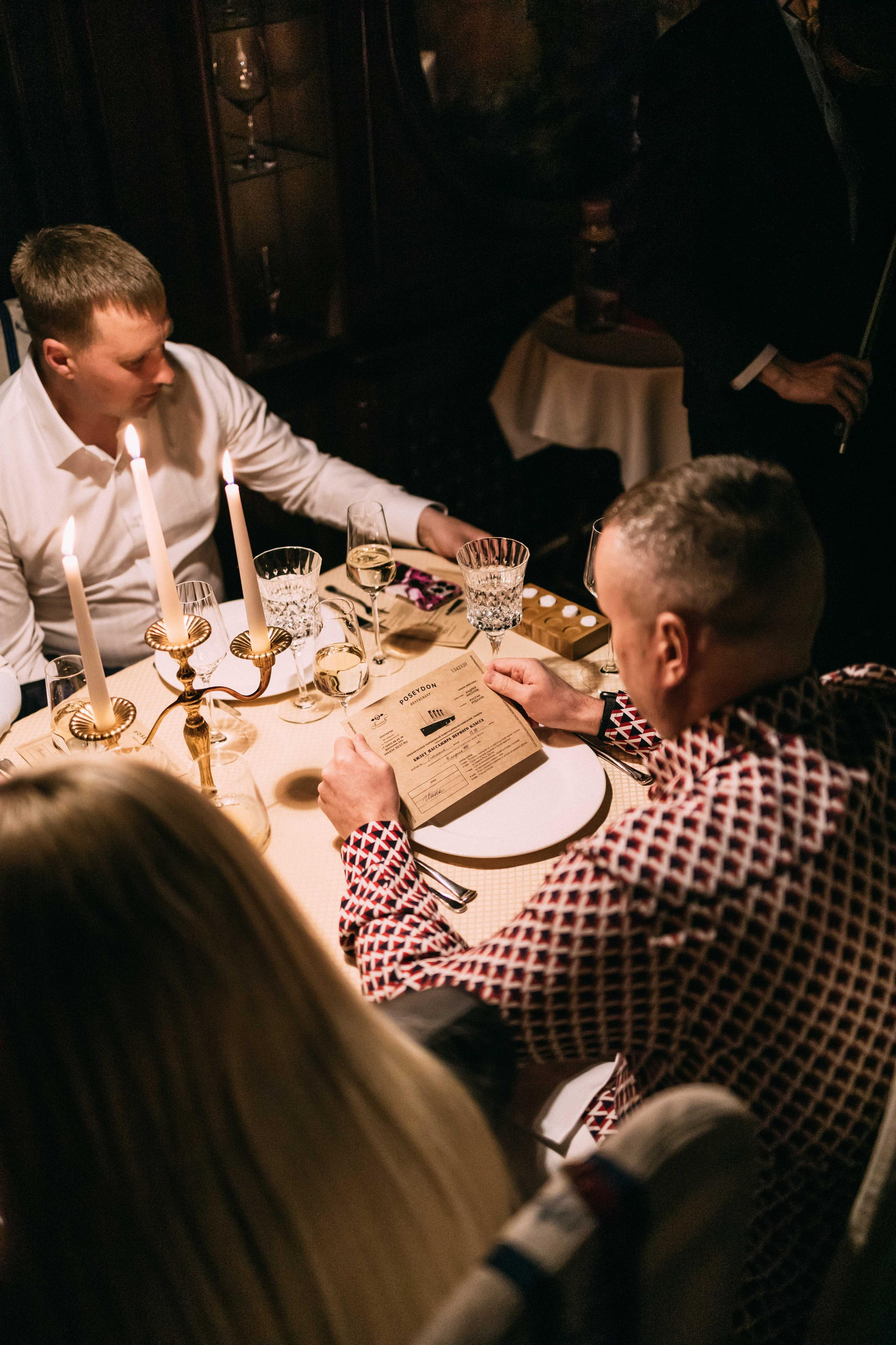 Ужин на Титанике в ресторане «Посейдон» | апрель 2023, Тюмень. Фотограф в Тюмени Башмакова Анна