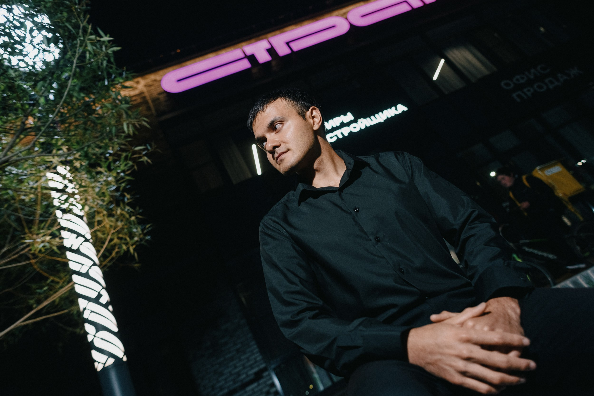 Ночная мужская съемка в тюмени. Фотограф Дарья Мустафина, Тюмень