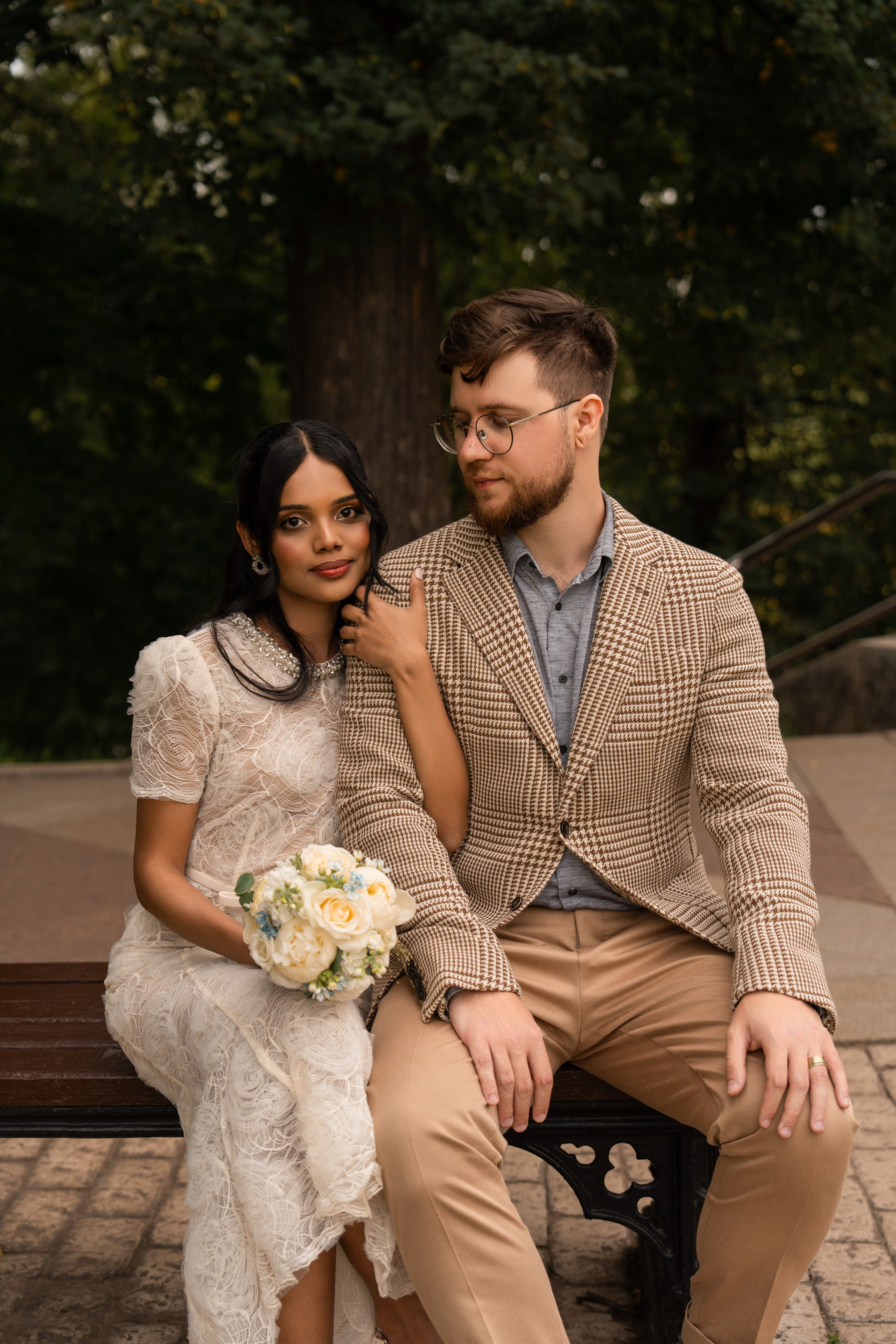 Максим и Харша, Царицыно. Свадебный фотограф в Москве Анна Полушина