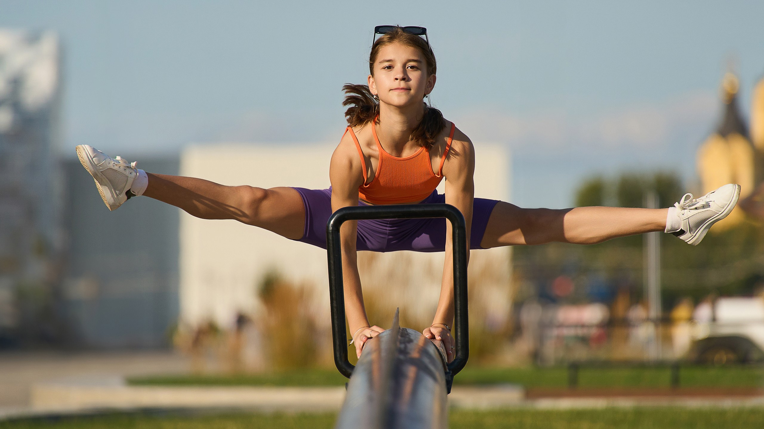 Спортивная фотосессия гимнасток и танцоров в Заволжье. Фотограф в Заволжье Алексей Шабалин