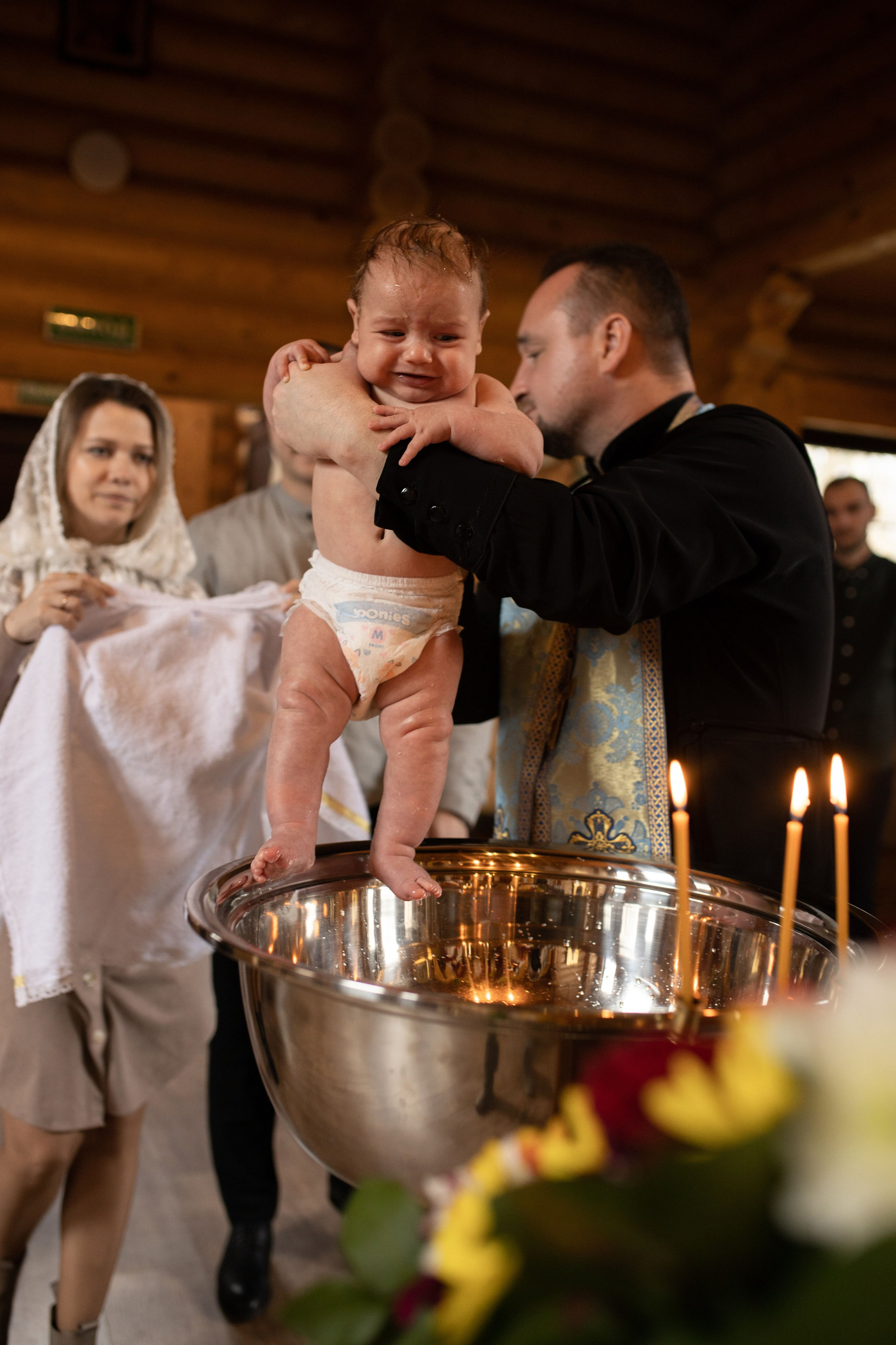 Таинство крещения Марка. Фотограф в Железнодорожном и Балашихе