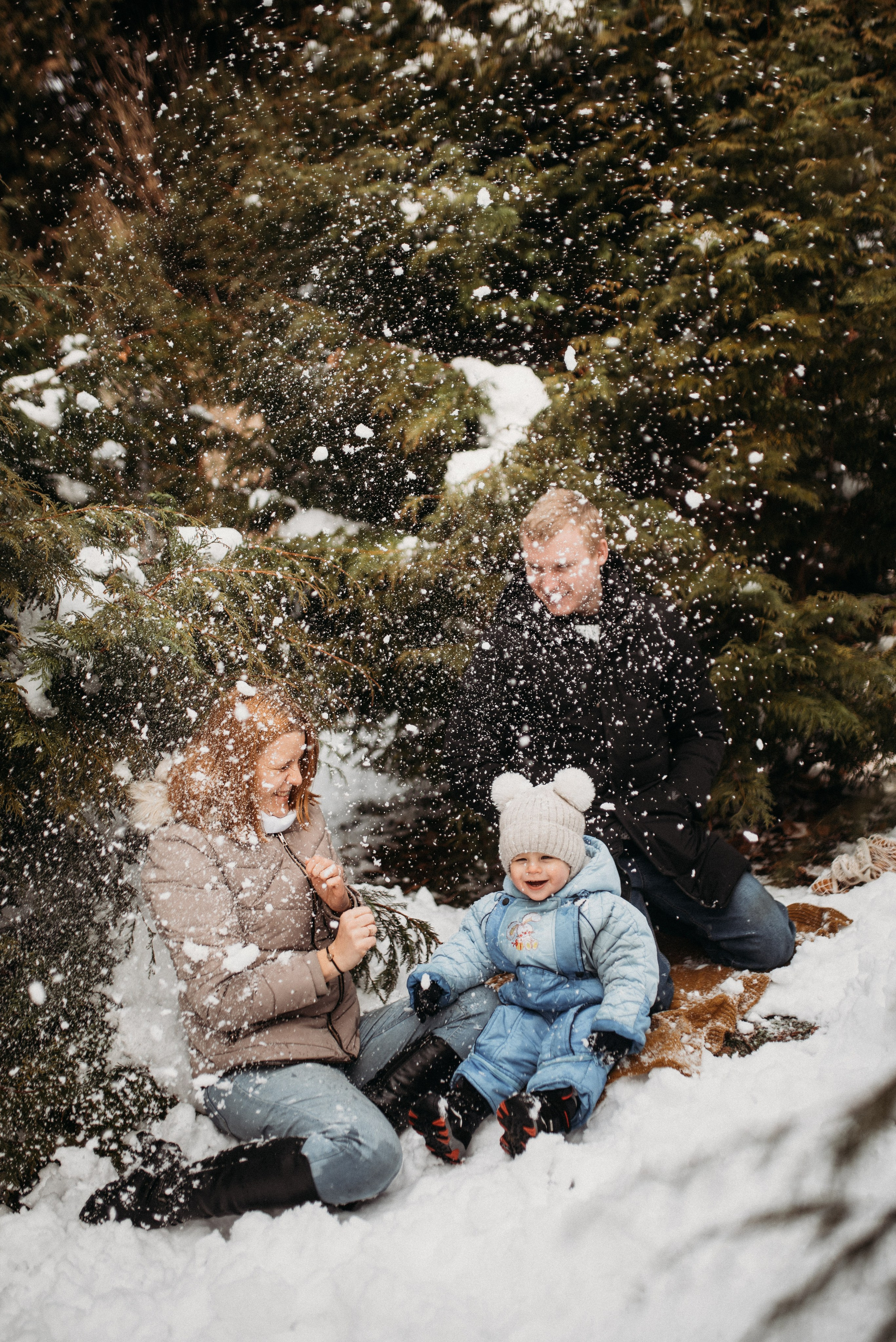 Серёжа и снег ❄️. Фотограф в Сочи — Маргарита Поганова