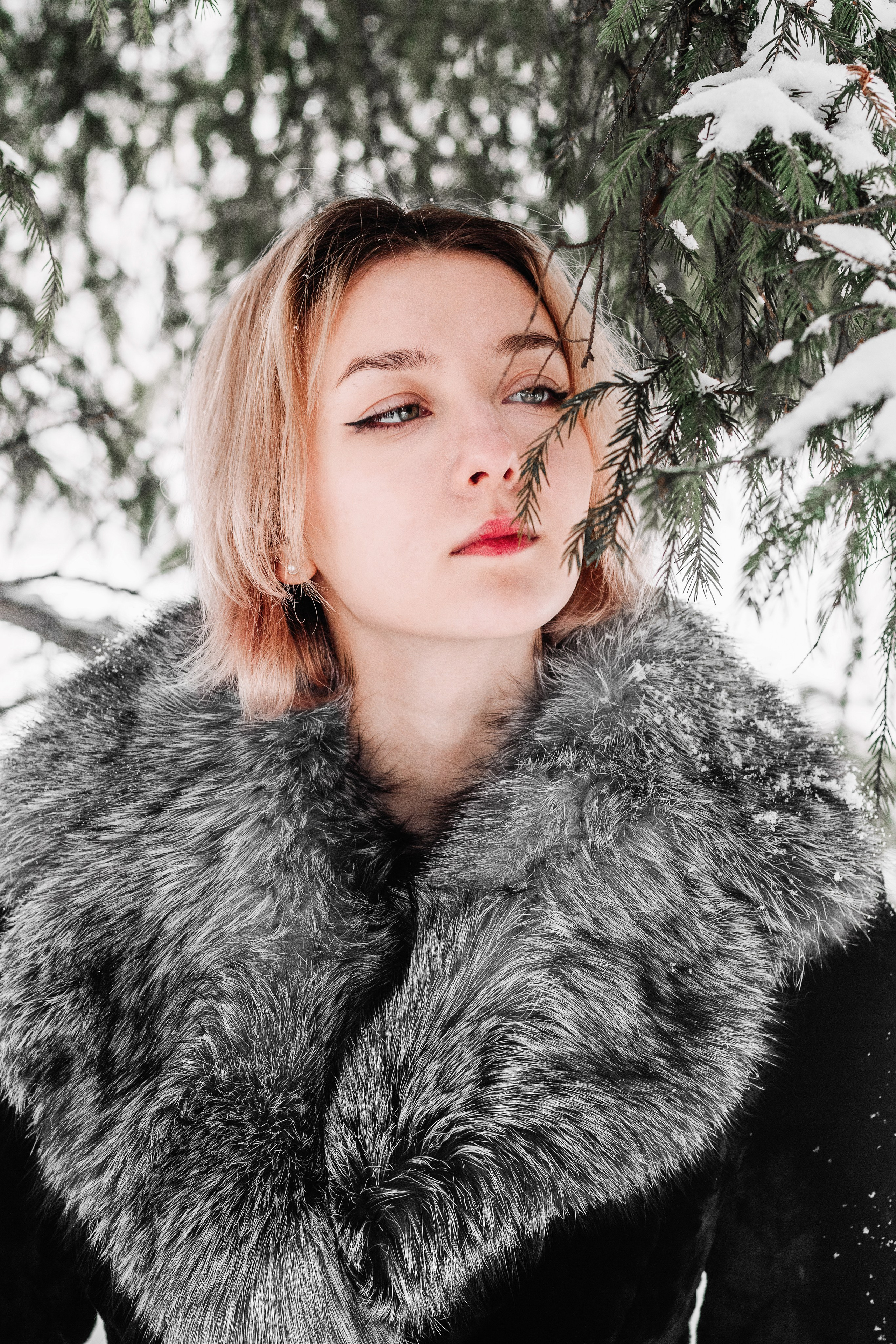 Зима. Фотограф в Новокузнецке