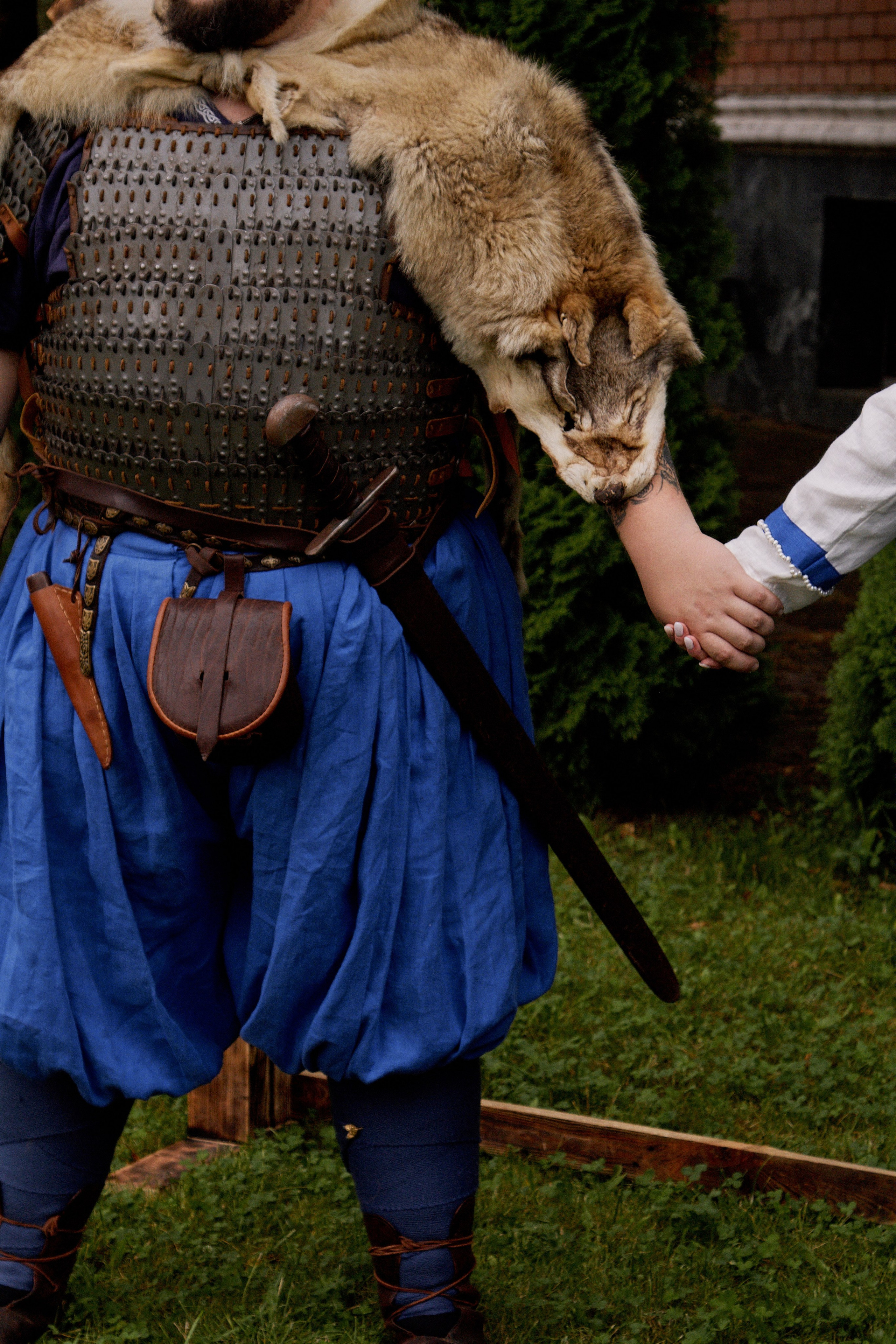 Юлия и Антон. Выездная роспись в стиле викингов. Фотограф лавстори Москва/МО Приятелева Ангелина