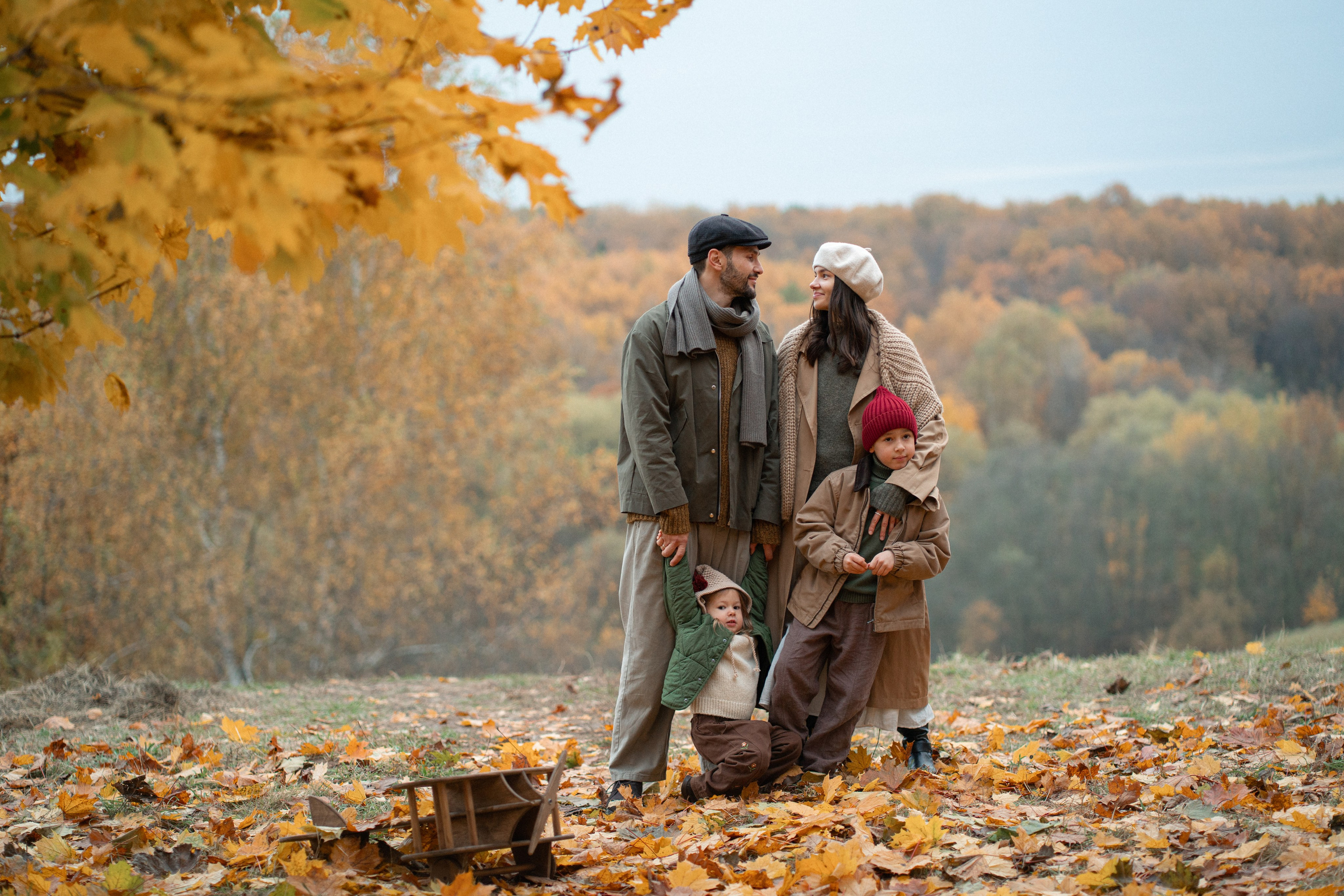 Осень в Цаицыно. Семейный и детский фотограф Мария Лютикова