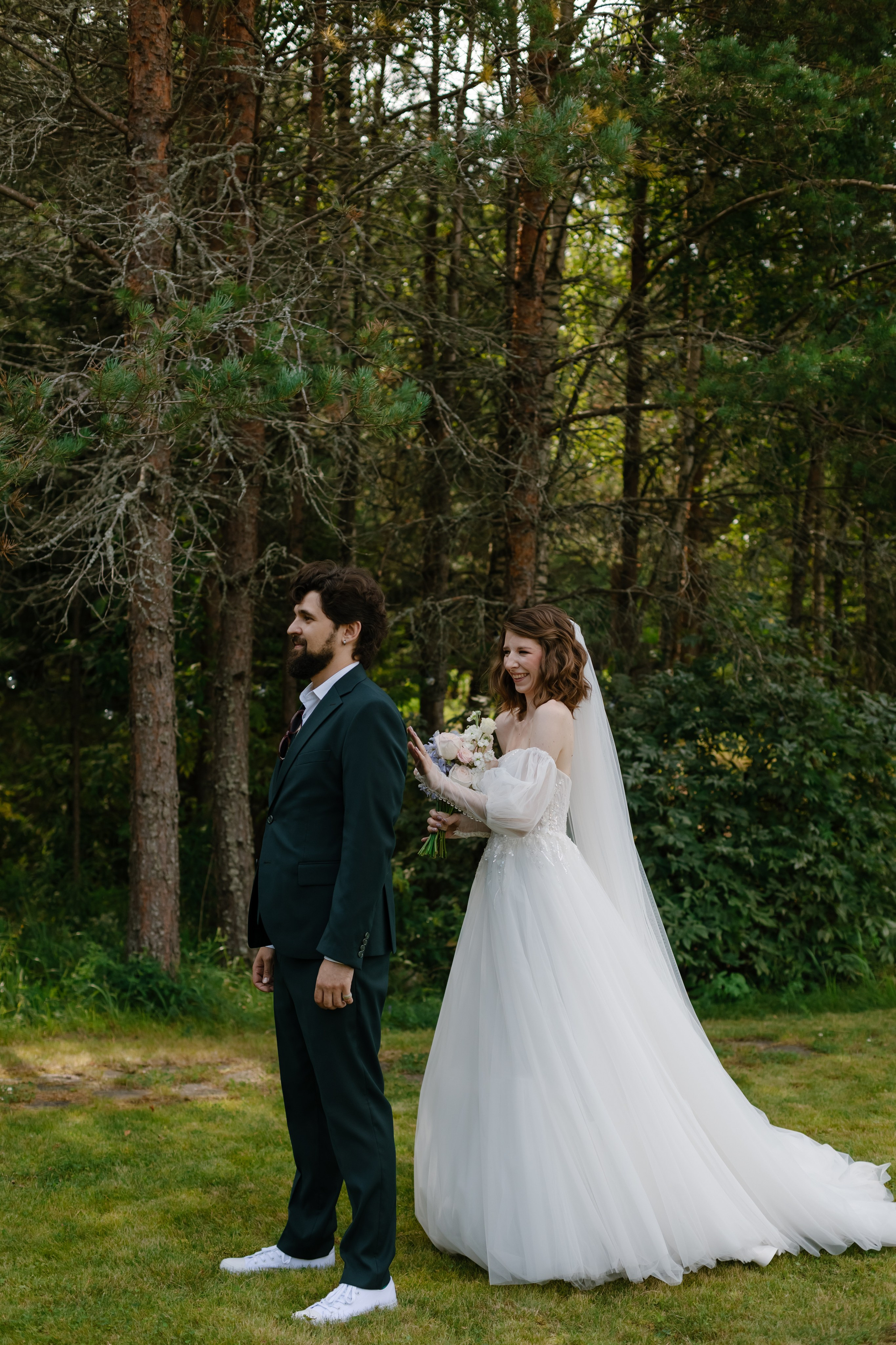 Букетик черники. Майя Алиева Свадебный фотограф в Санкт-Петербурге