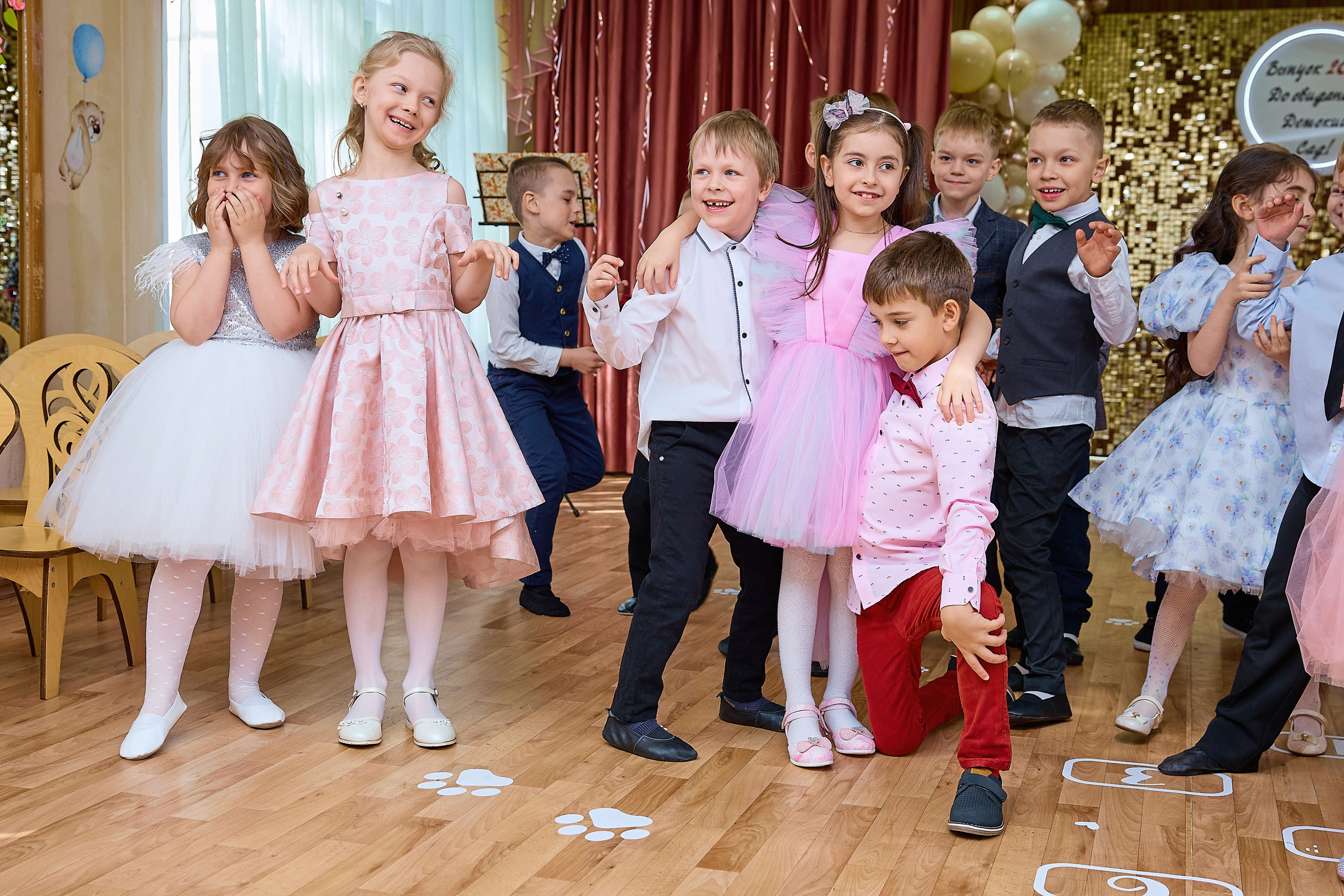 Фотосъёмка выпускного утренника в детском саду. Выпускные альбомы в Москве фотограф Алина Пащук