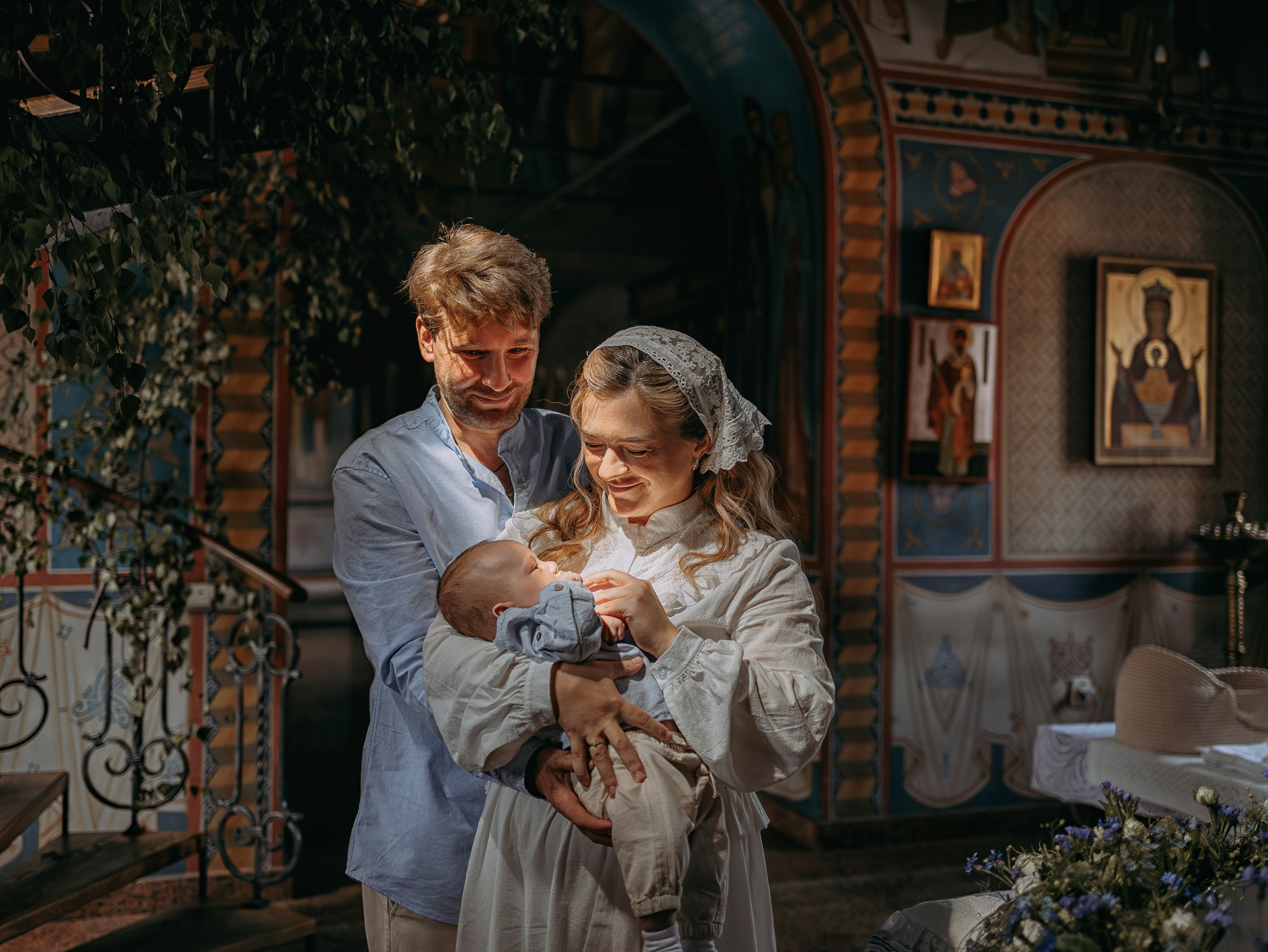 Таинство Крещения Мирона. Фотограф семейный, Венчания Крещения Пятигорск Новопавловск КМВ