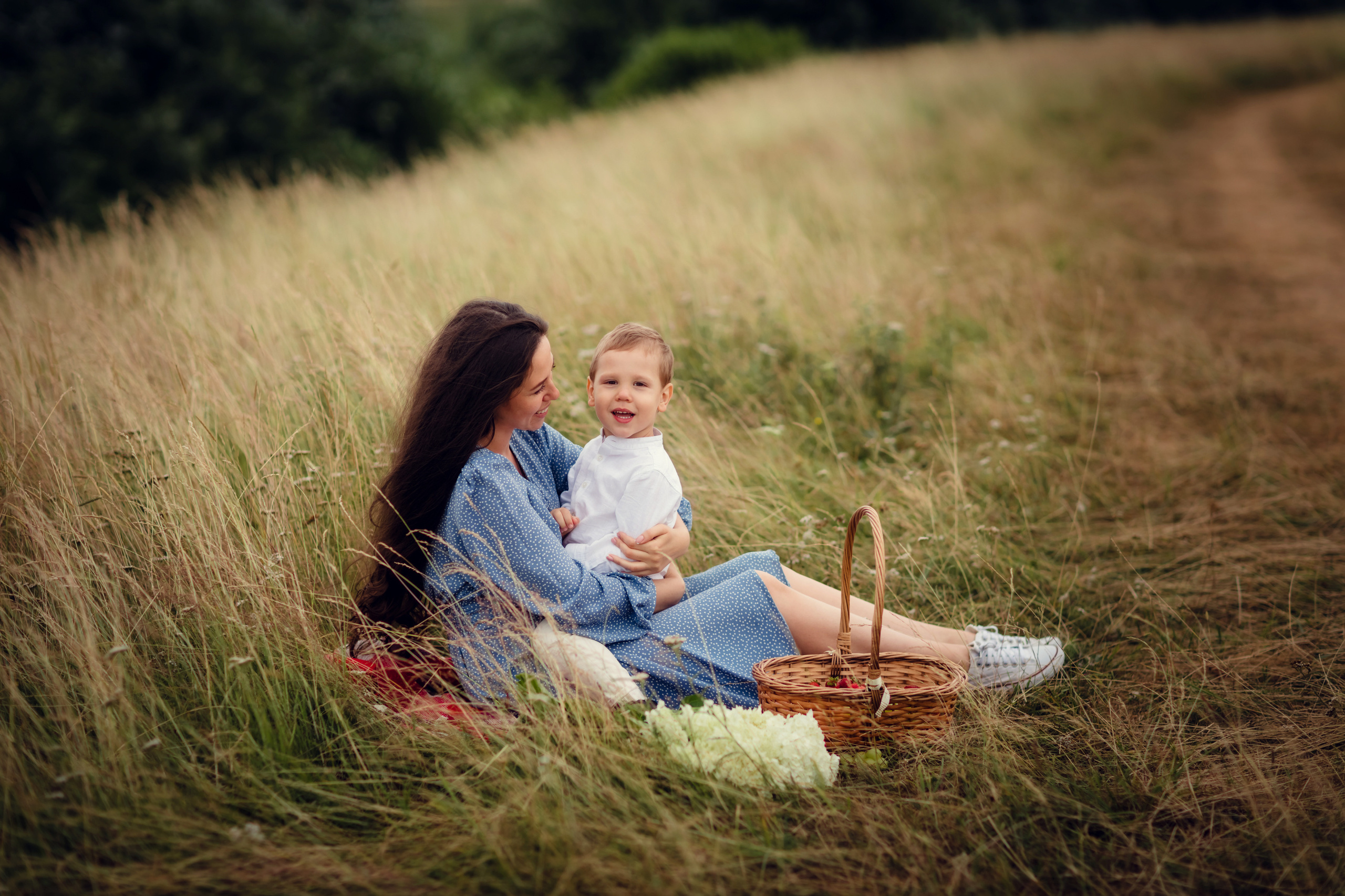 Фотосессия в июле. Фотограф новорожденных во Владимире