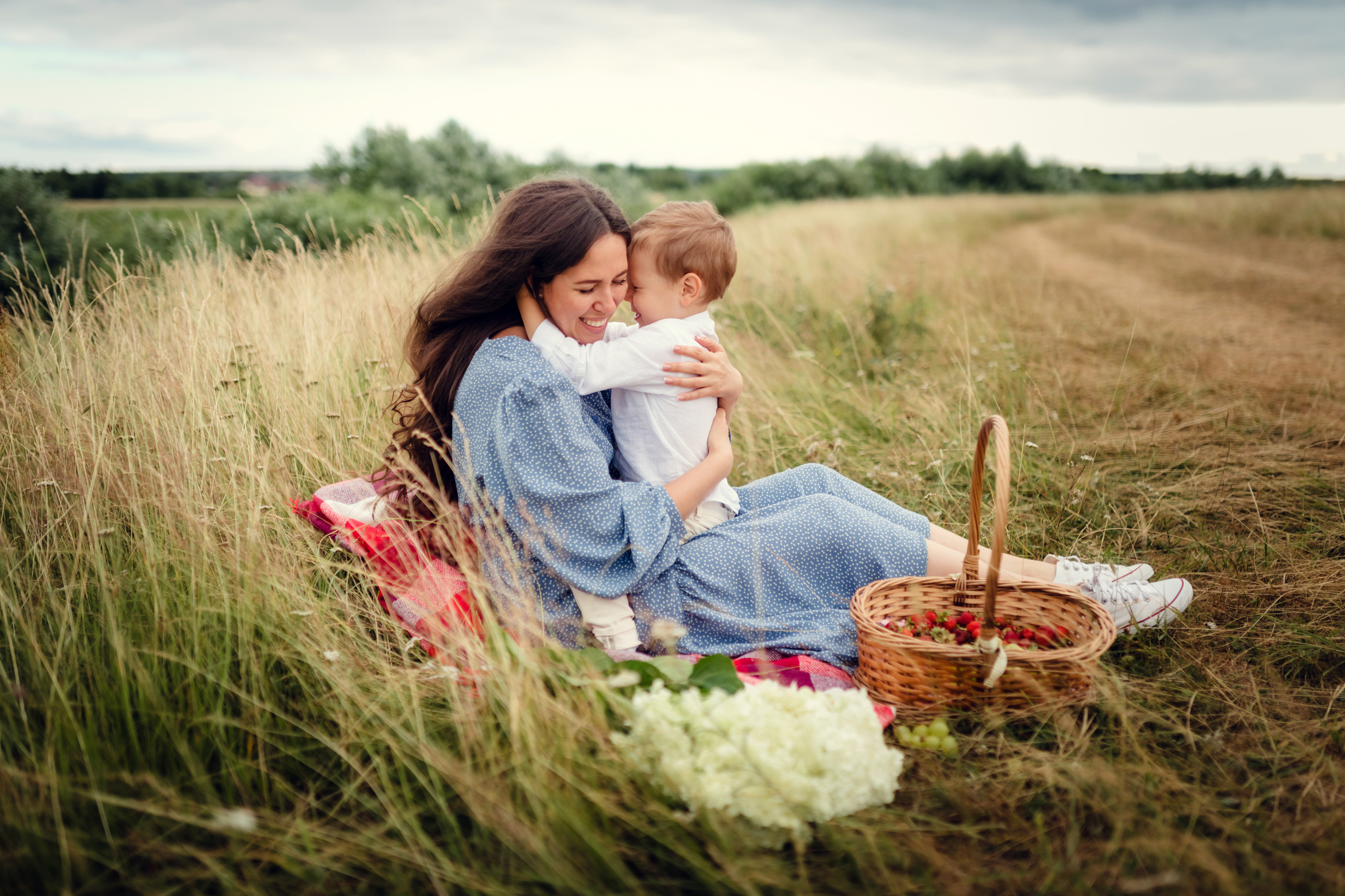 Фотосессия в июле. Фотограф новорожденных во Владимире