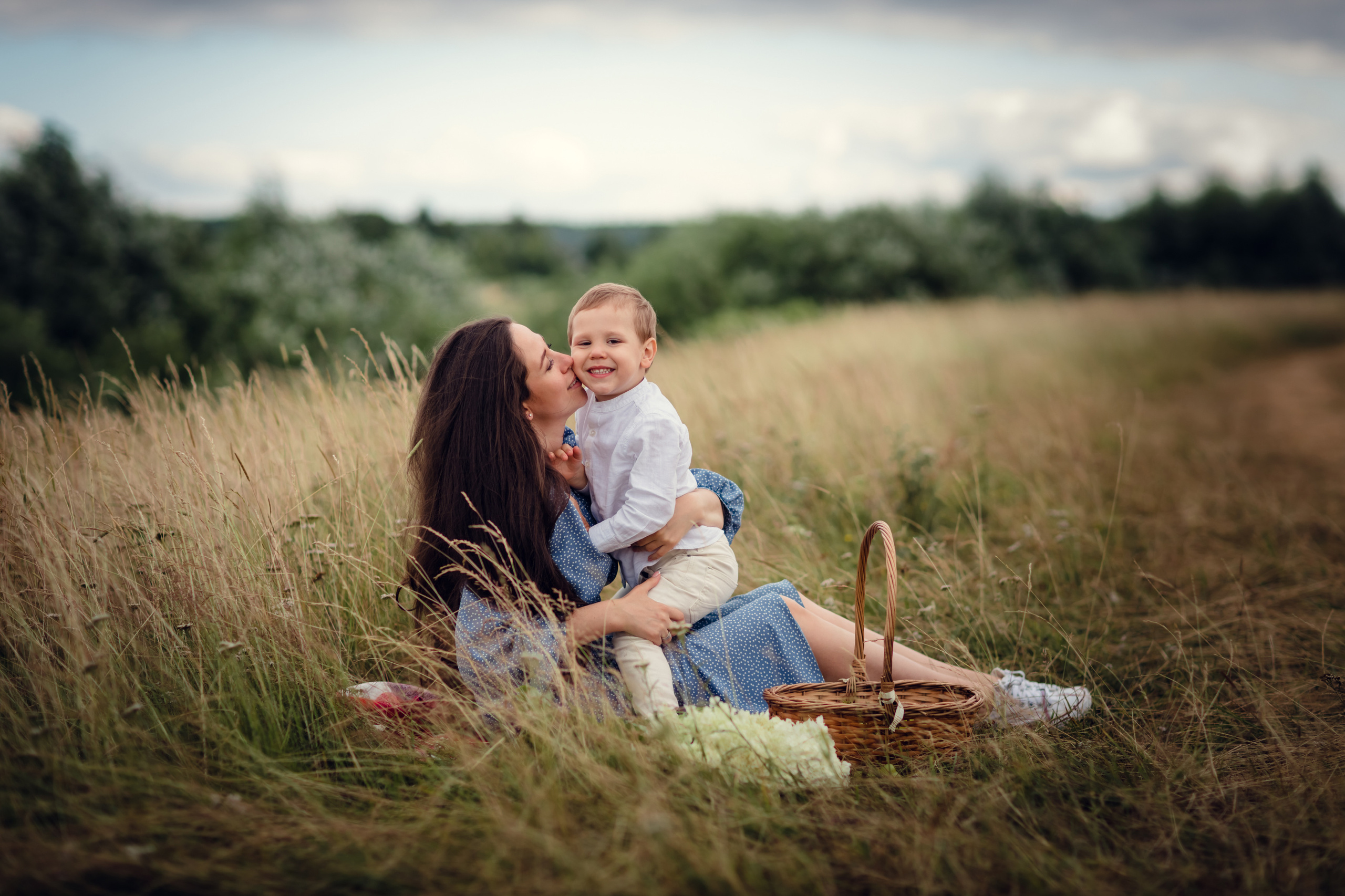 Фотосессия в июле. Фотограф новорожденных во Владимире