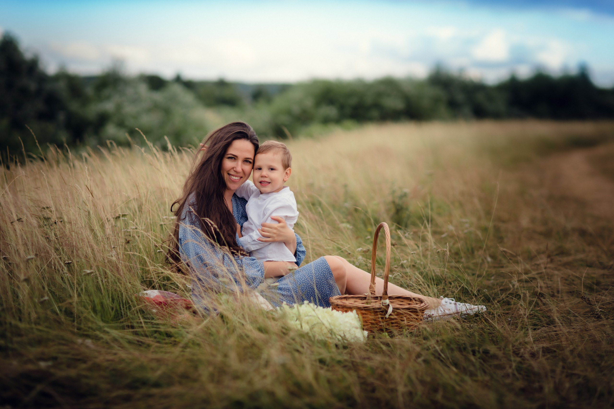 Фотосессия в июле. Фотограф новорожденных во Владимире