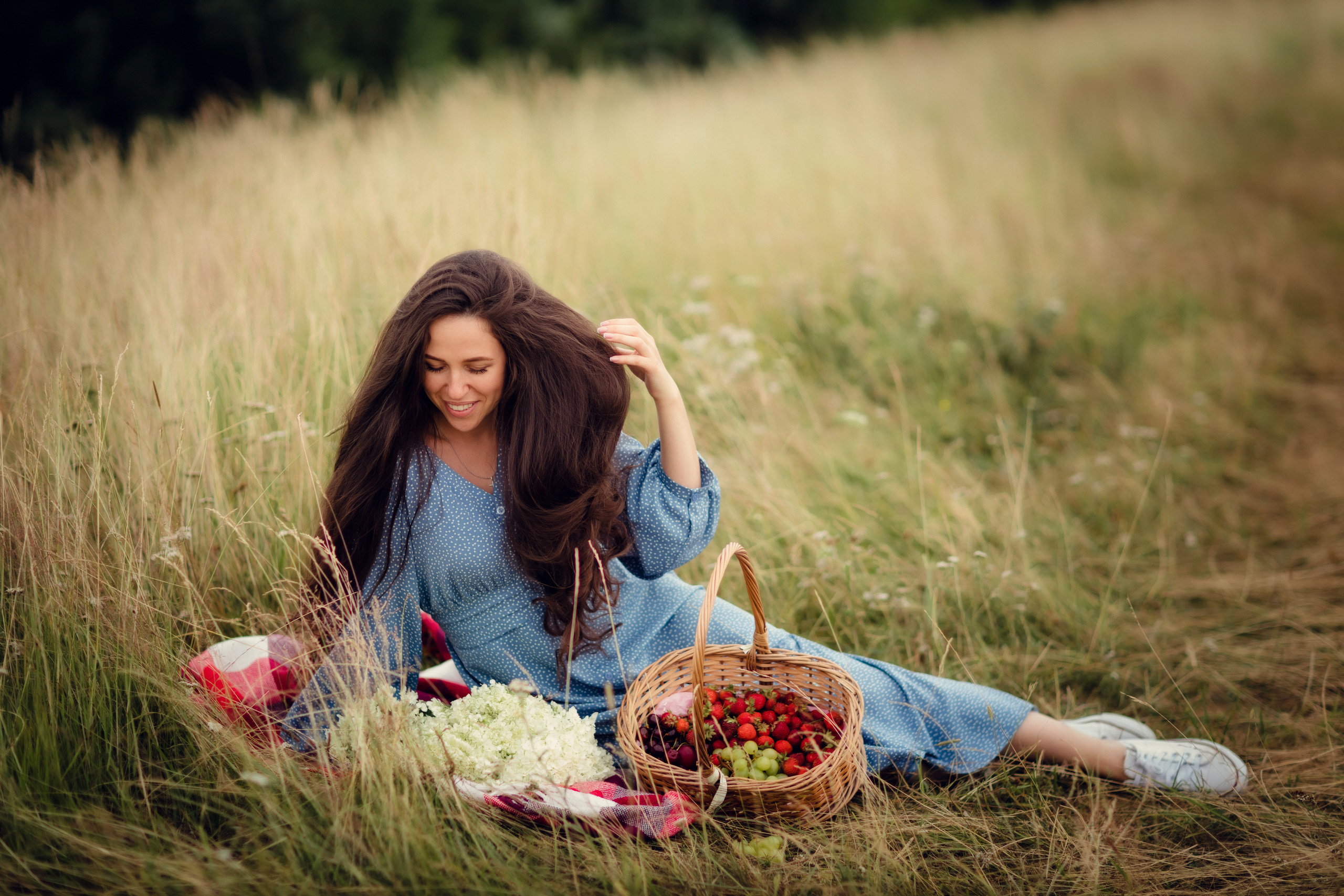 Фотосессия в июле. Фотограф новорожденных во Владимире