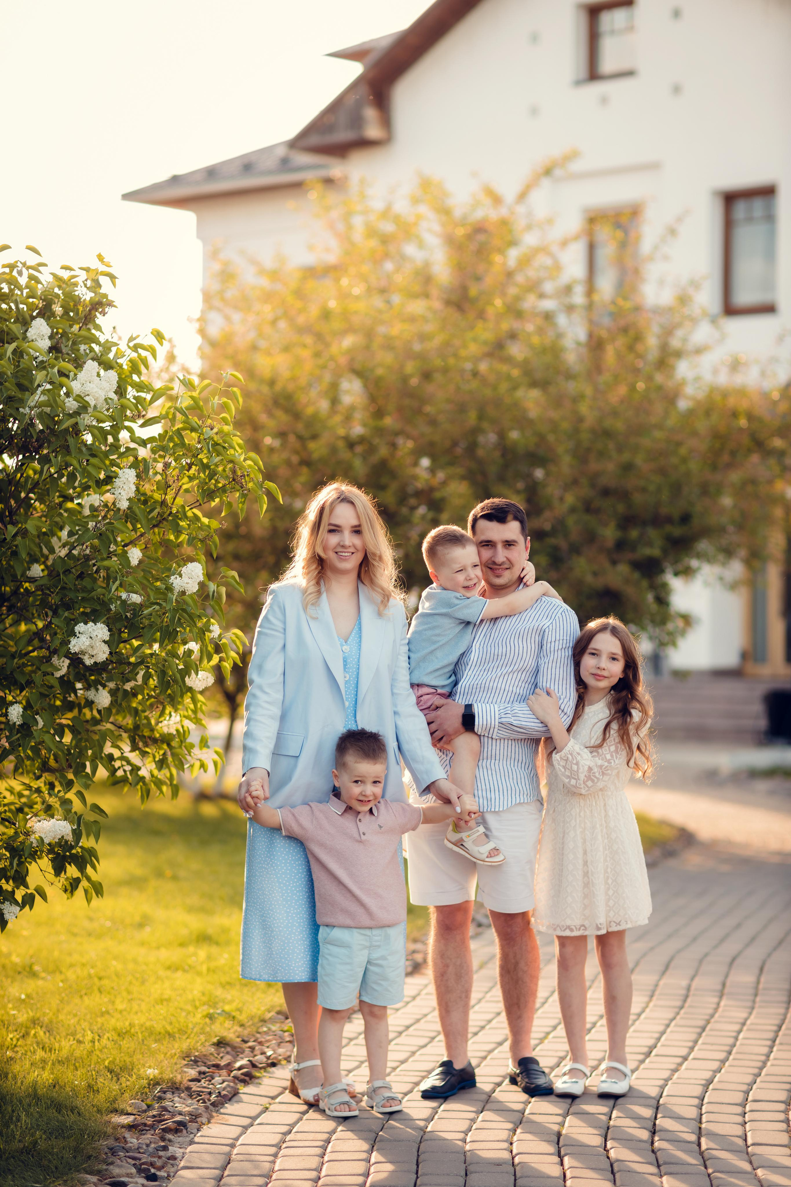Дети и родители. Фотограф новорожденных во Владимире