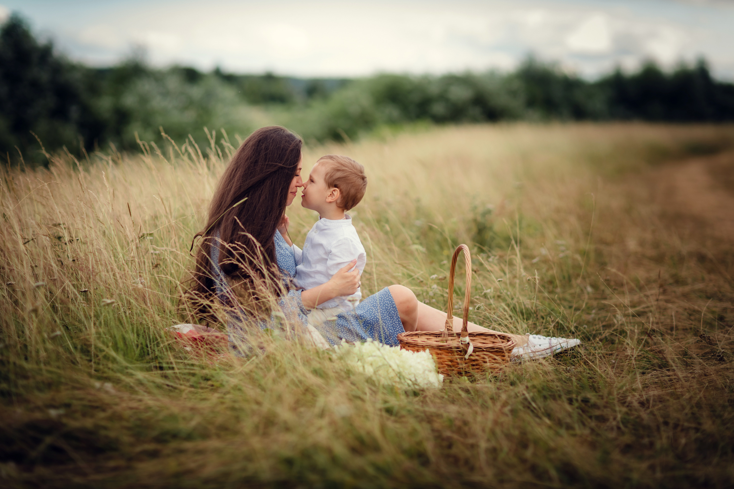 Фотосессия в июле. Фотограф новорожденных во Владимире