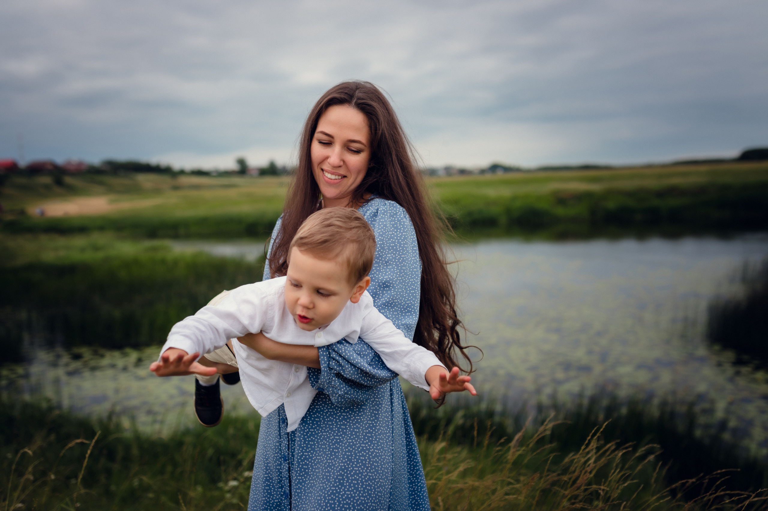 Фотосессия в июле. Фотограф новорожденных во Владимире