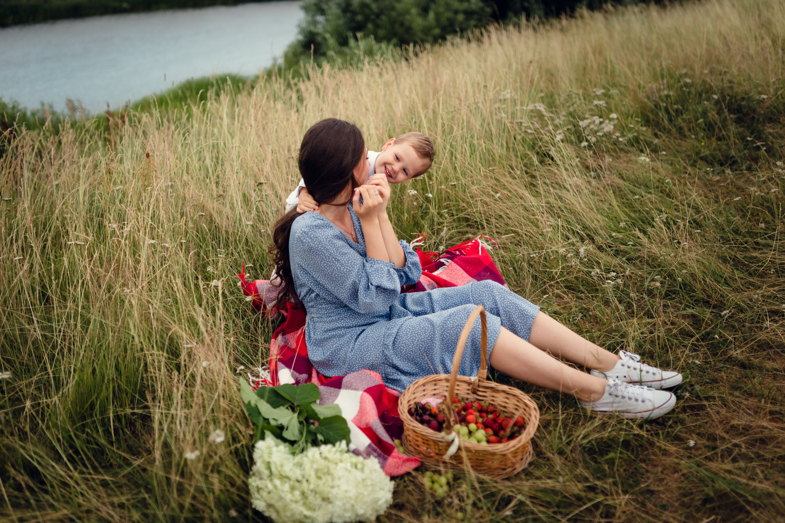 Фотосессия в июле. Фотограф новорожденных во Владимире