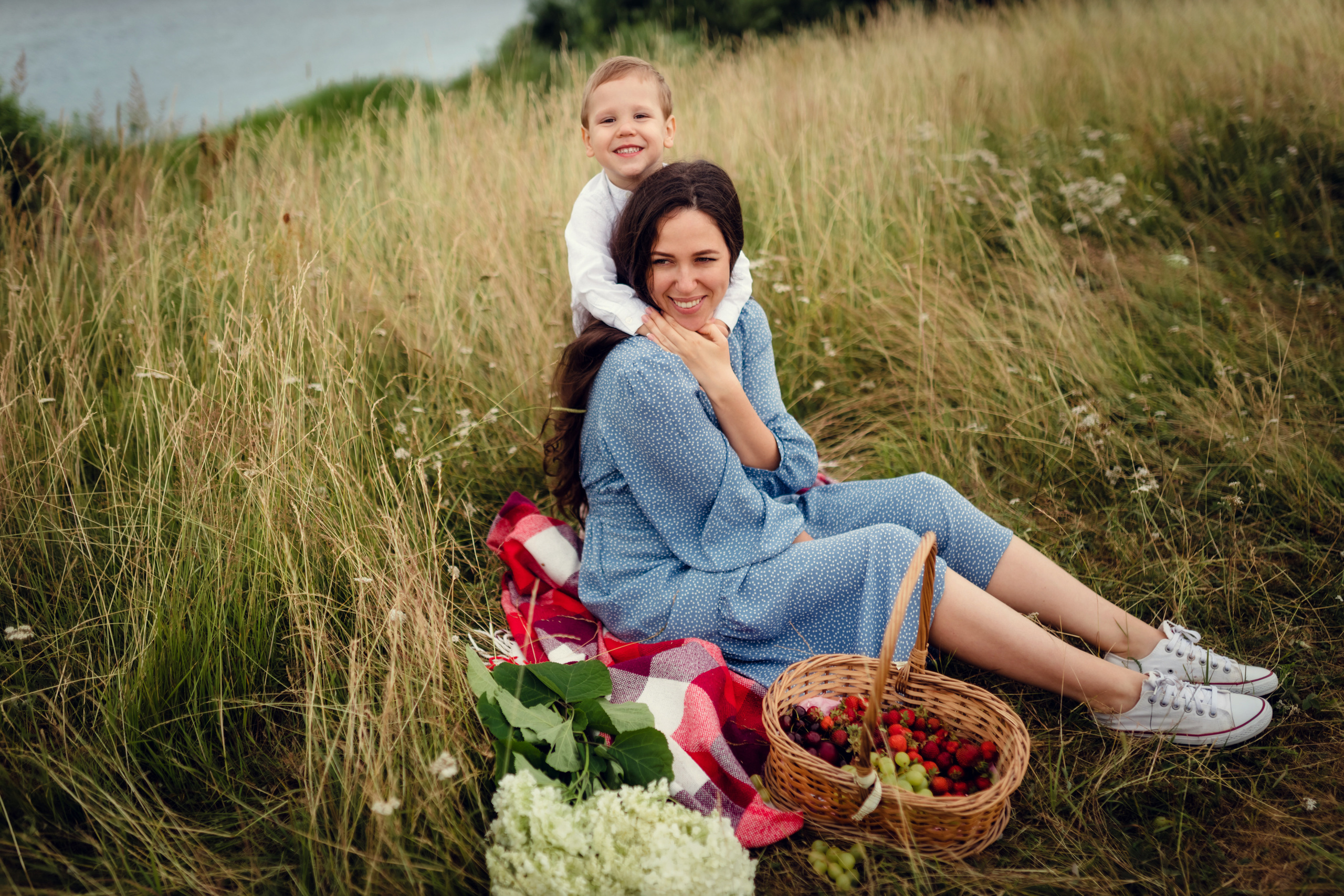 Фотосессия в июле. Фотограф новорожденных во Владимире