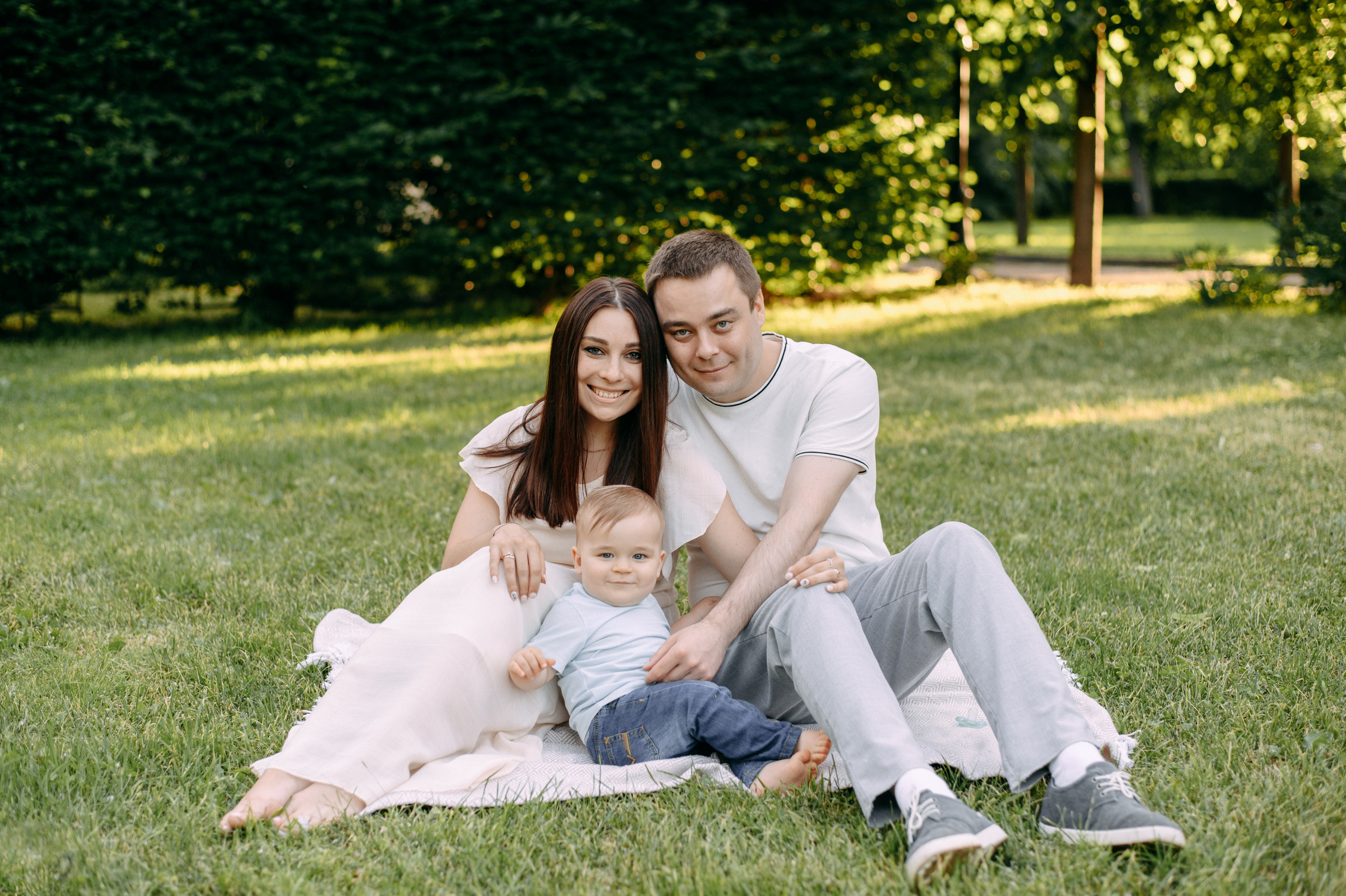 Летняя серия про Эрика и его родителей. Семейный и свадебный фотограф в Москве Татьяна Николаева