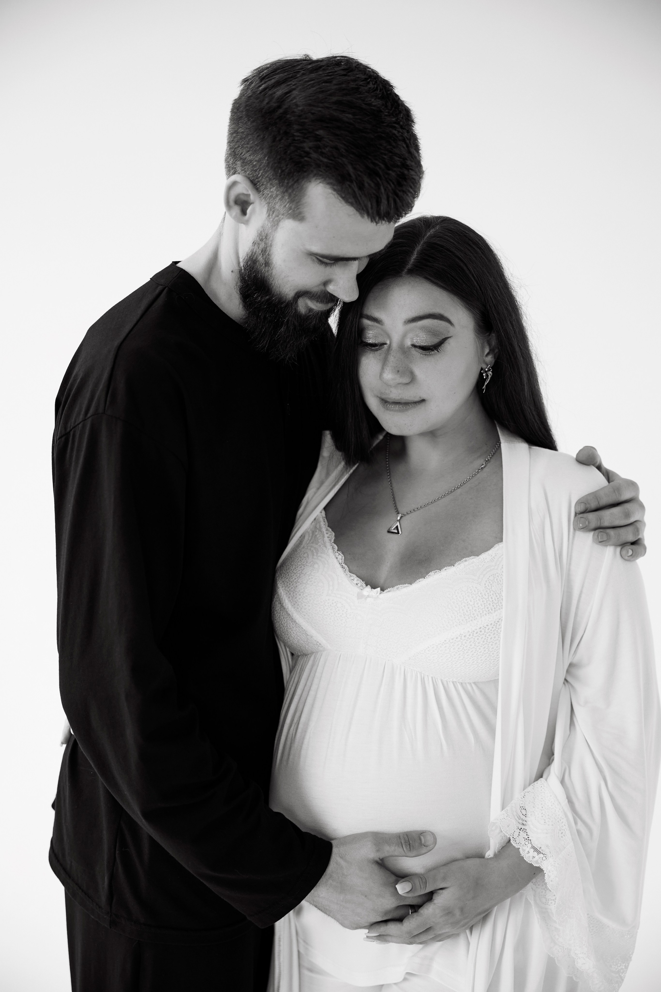 Фотосессия беременности в студии. Портретный, семейный, свадебный фотограф в Магадане — Екатерина Литвин