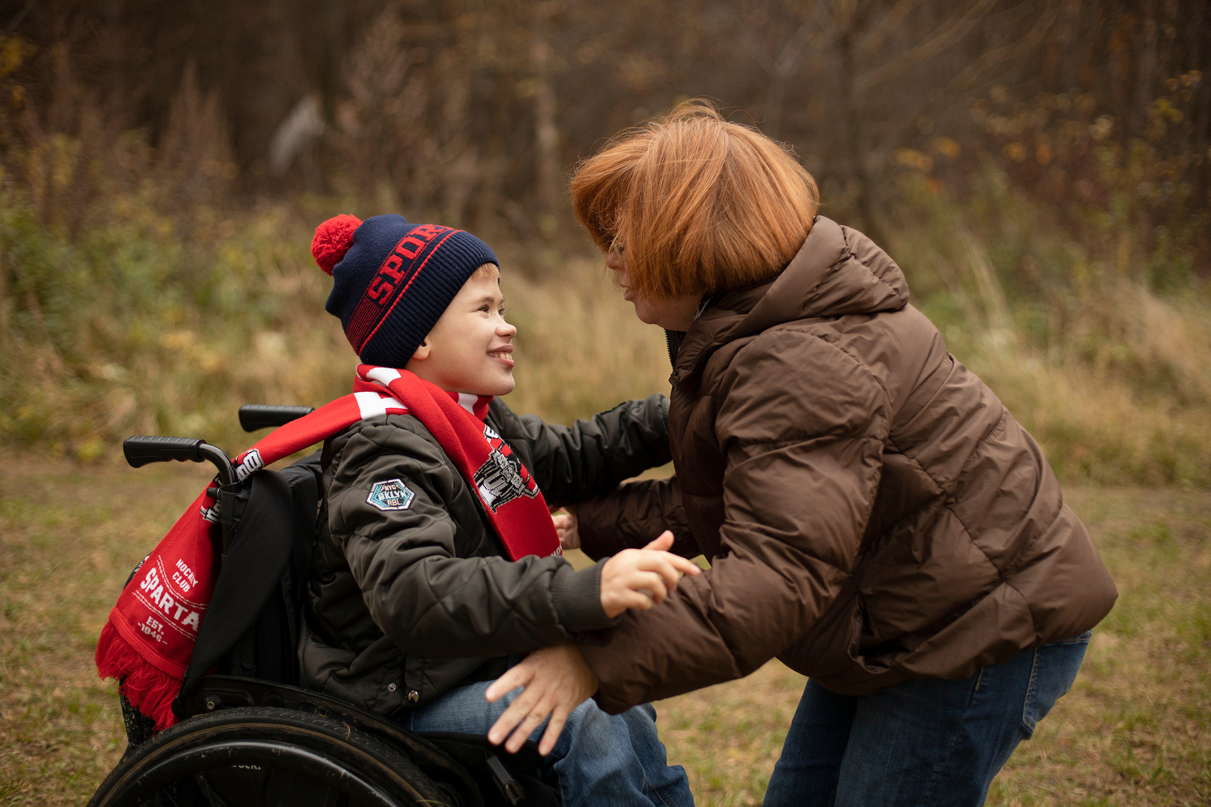 Петя и его мама Катя. Бочарова Мария — школьный фотограф Апрелевка, Новая Москва, Московская область