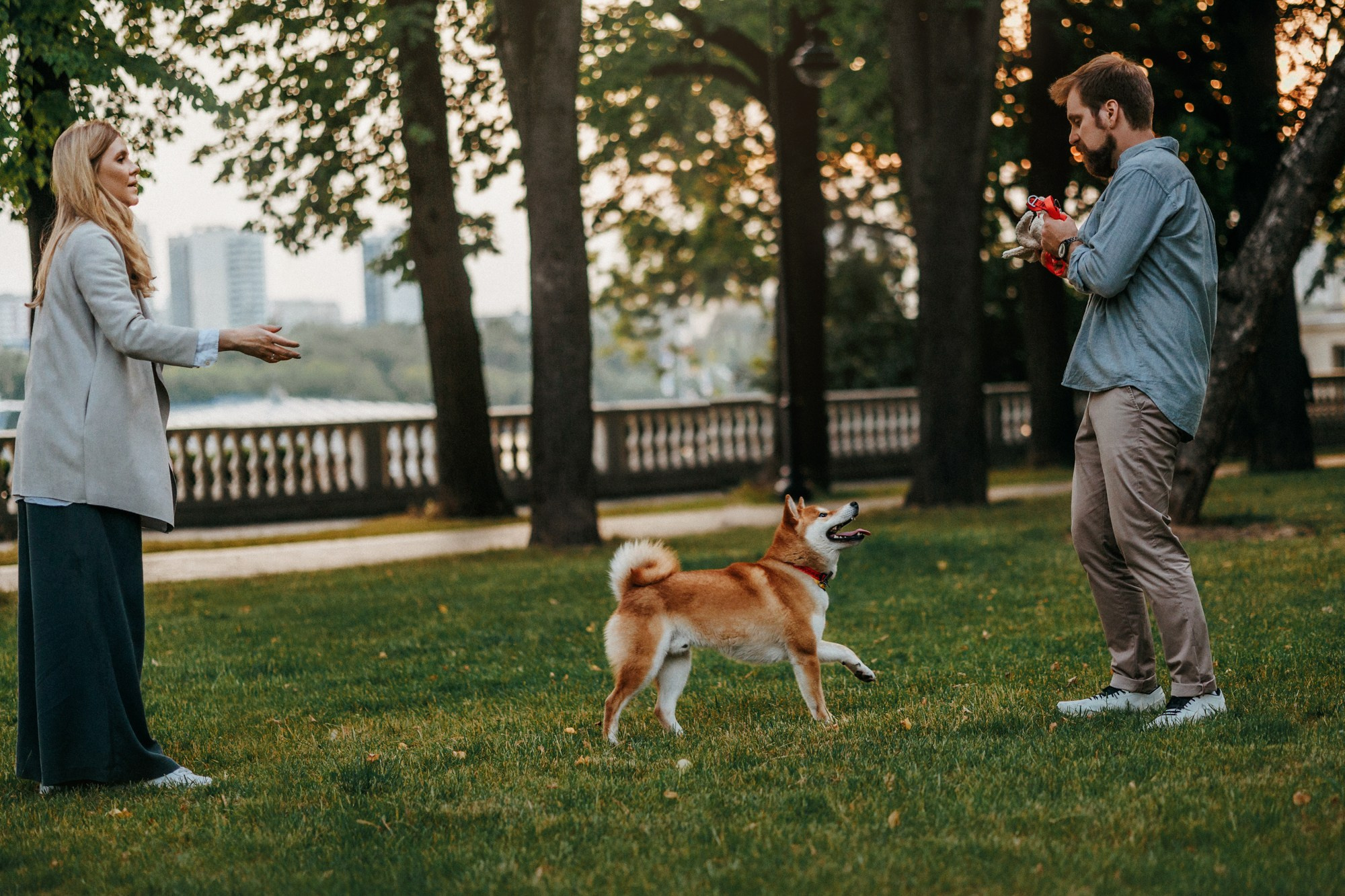 Аня, Влад и Ики. Фотограф-анималист Елена Радченко, Москва