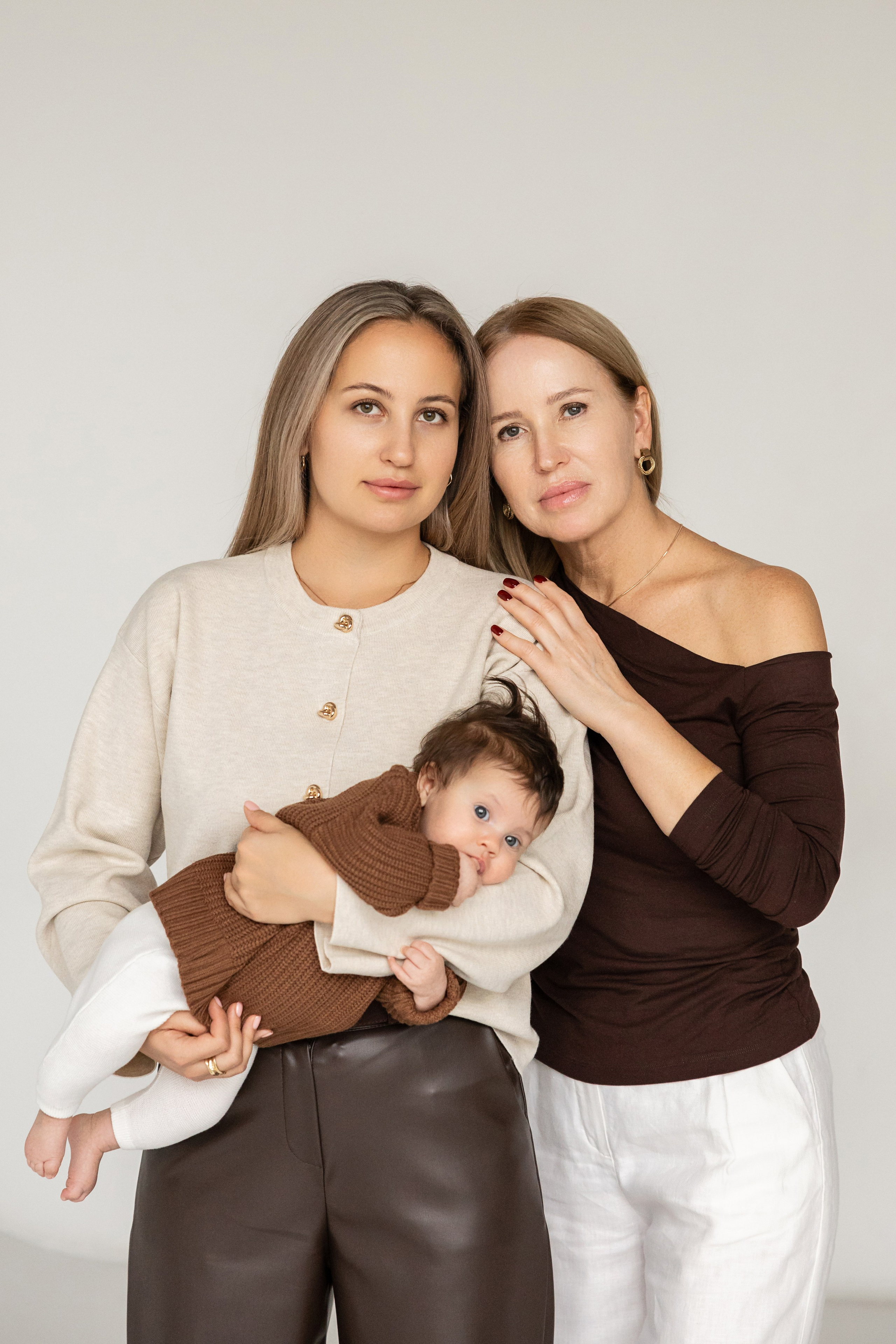 ПОРТРЕТ С МАМОЙ. Фотограф Крещение, Выписка москва