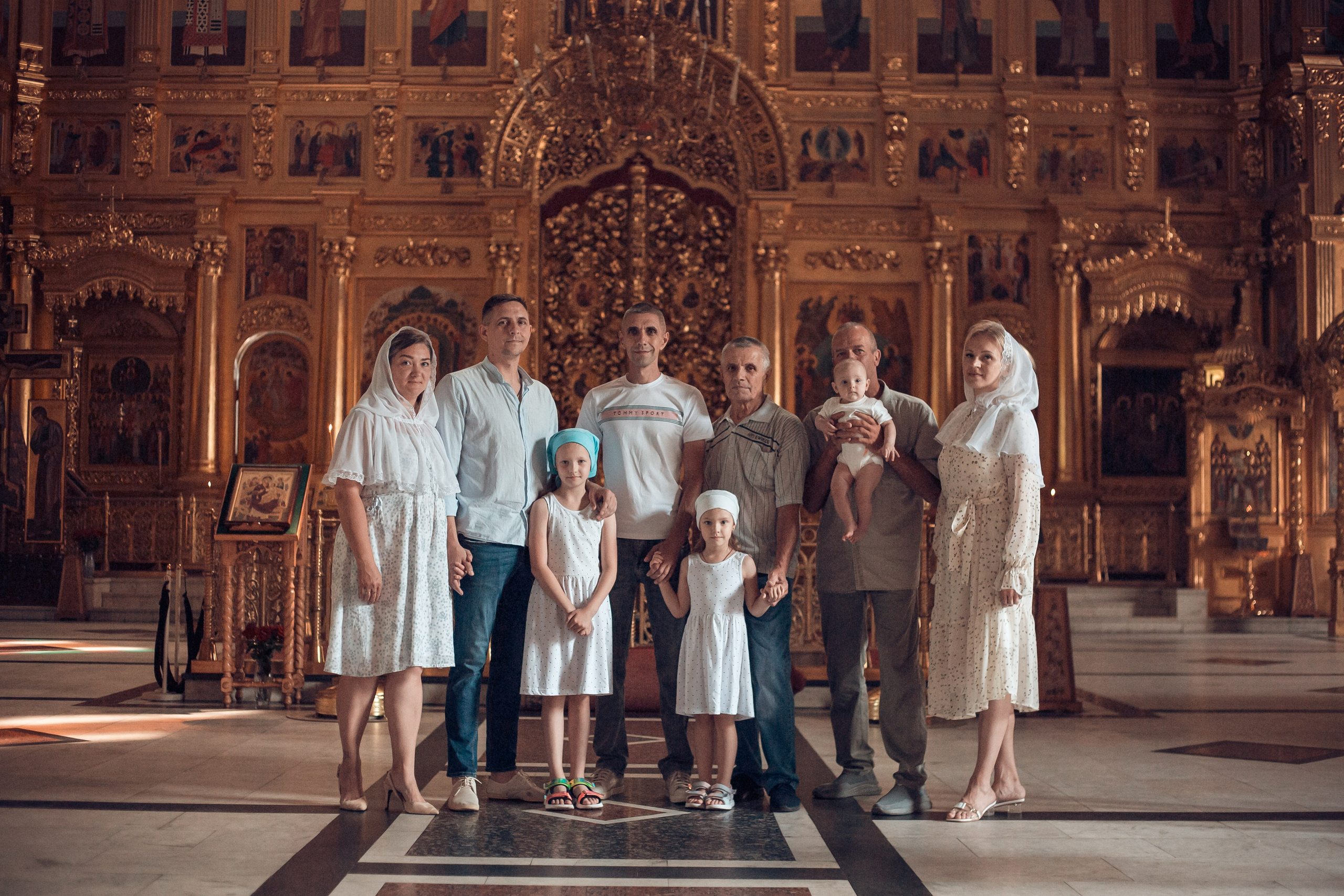 Крещение Татьяны в Свято-Троицком кафедральном соборе Калуги