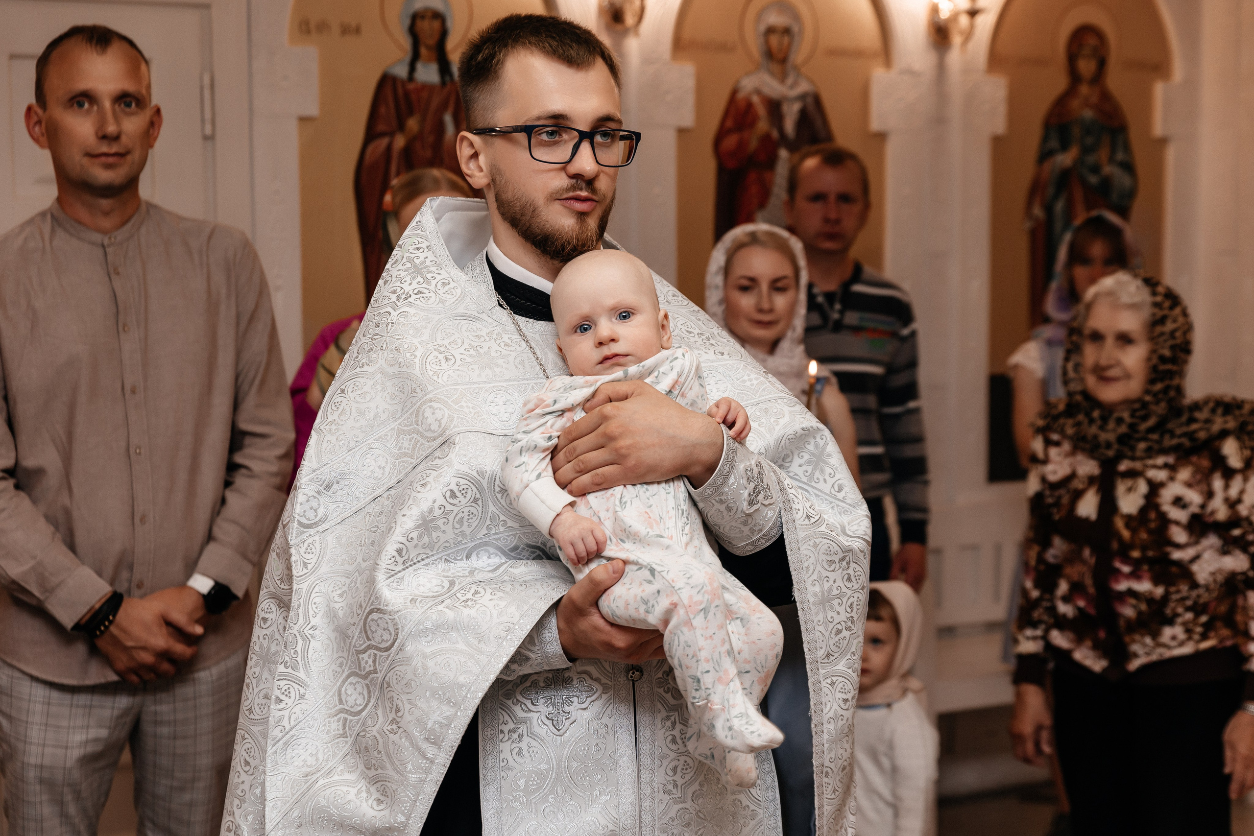 Крещение Варвары. Семейный фотограф Минск Усова Ольга