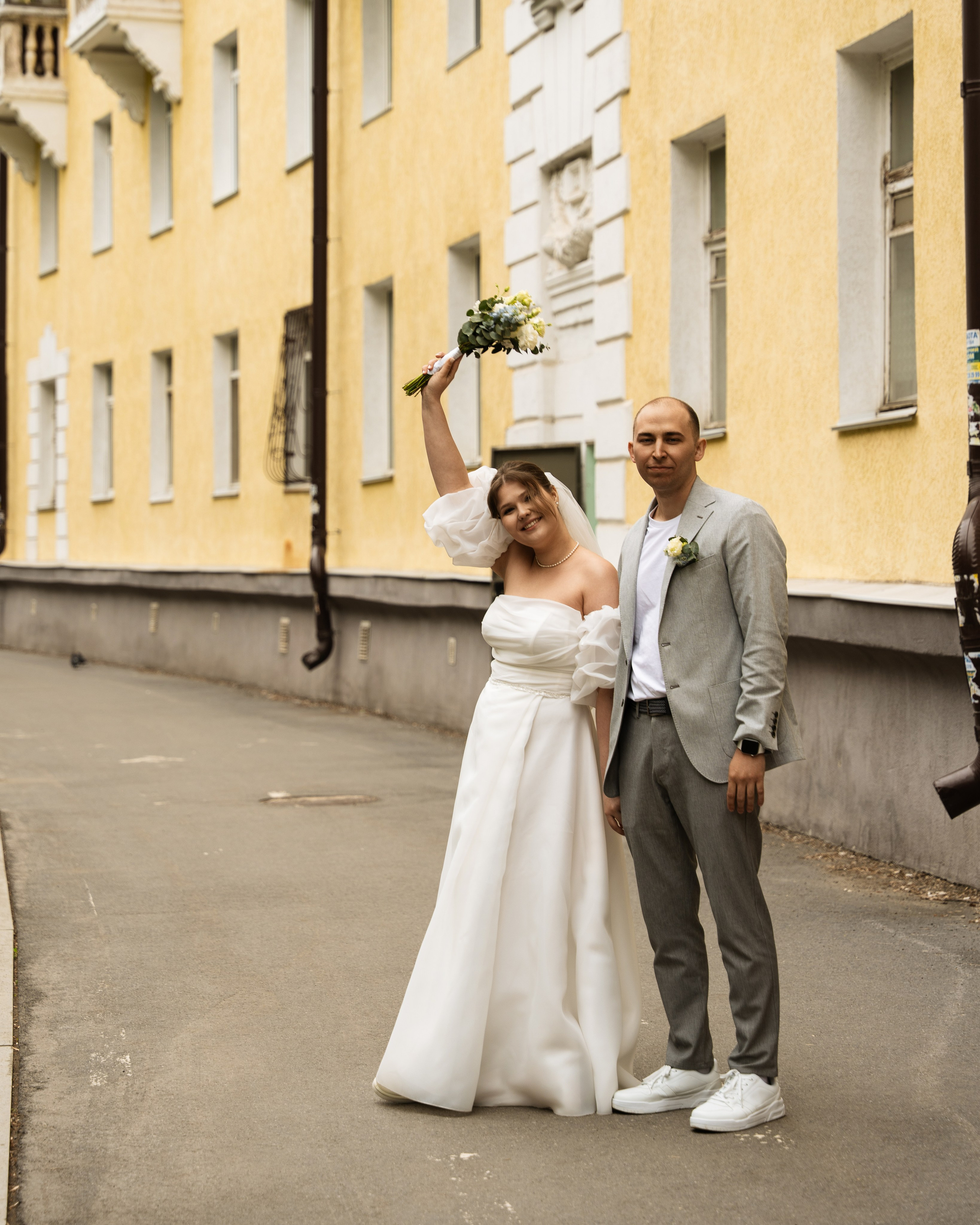 Свадебный фотограф Уфы сделал крупный портрет Полины и Тимура