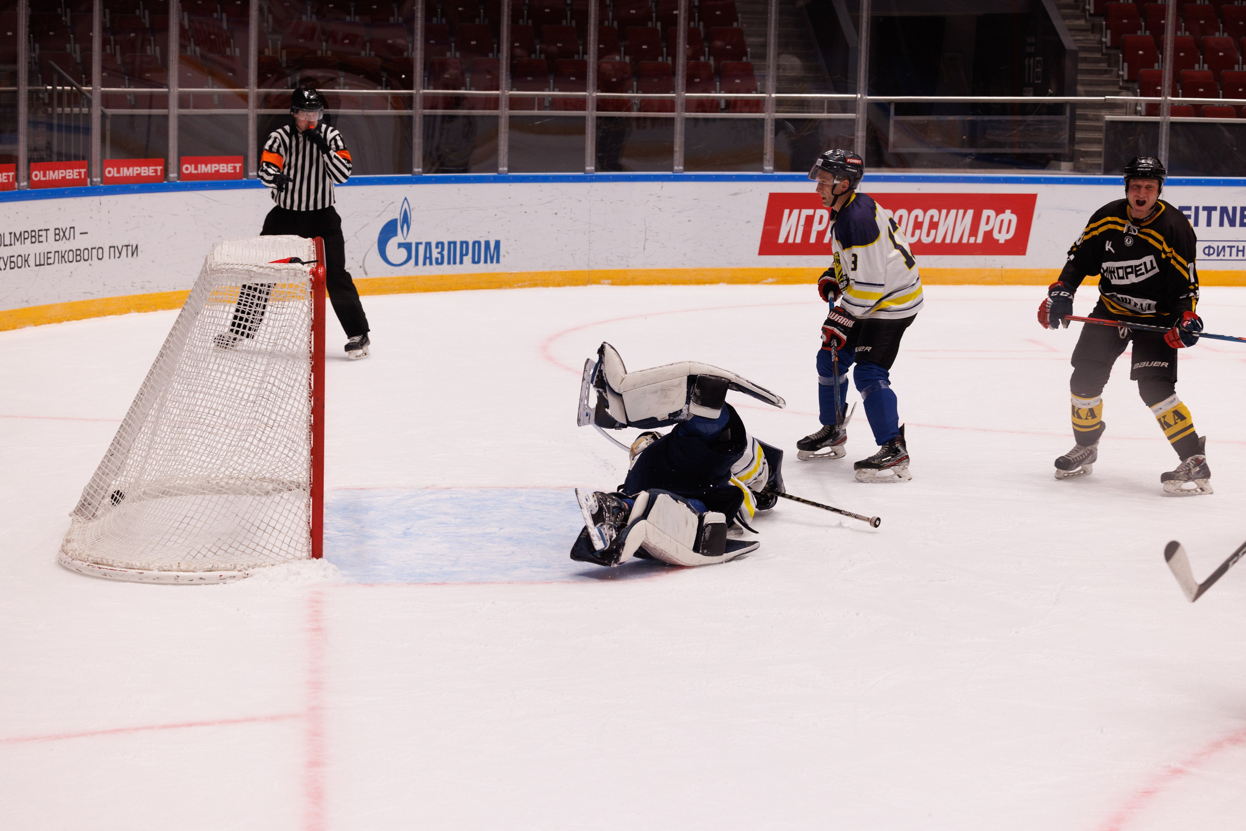НХЛ (40+) Ижорец — Бульдозер 4-6. Фотограф Александр Заломаев