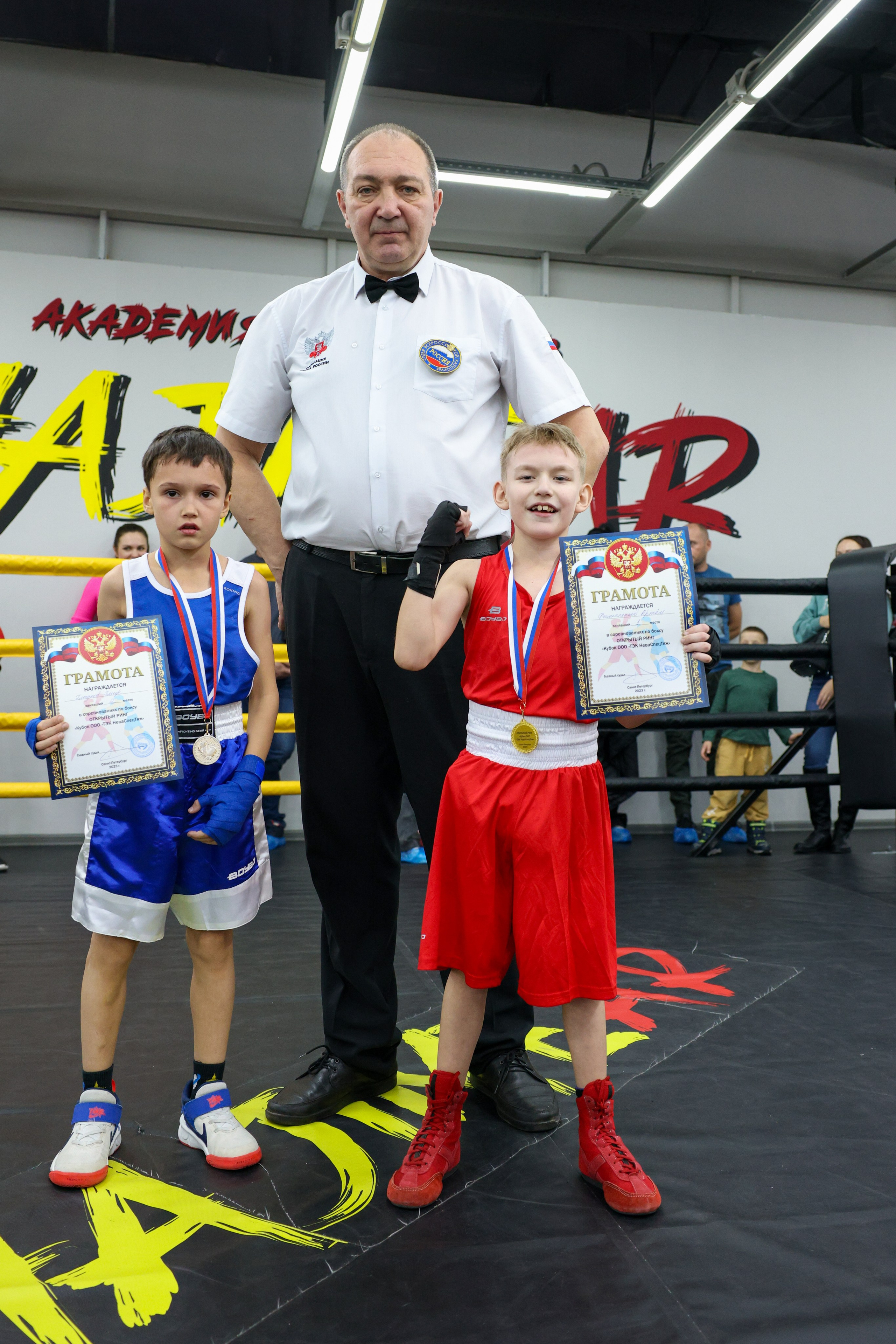 Открытый ринг «кубок ООО «ТЭК НеваСпецТяж». Фотограф Александр Заломаев