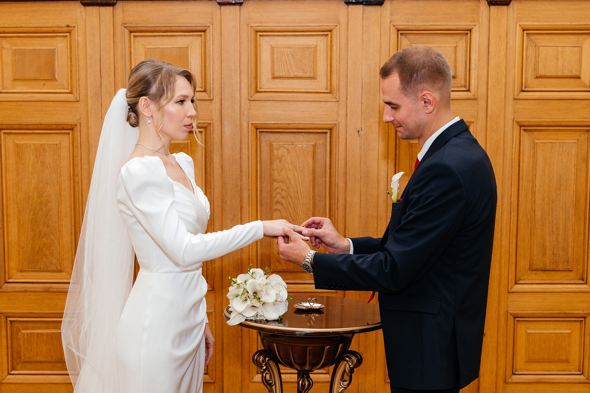 Обмен кольцами Грибоедовский загс.