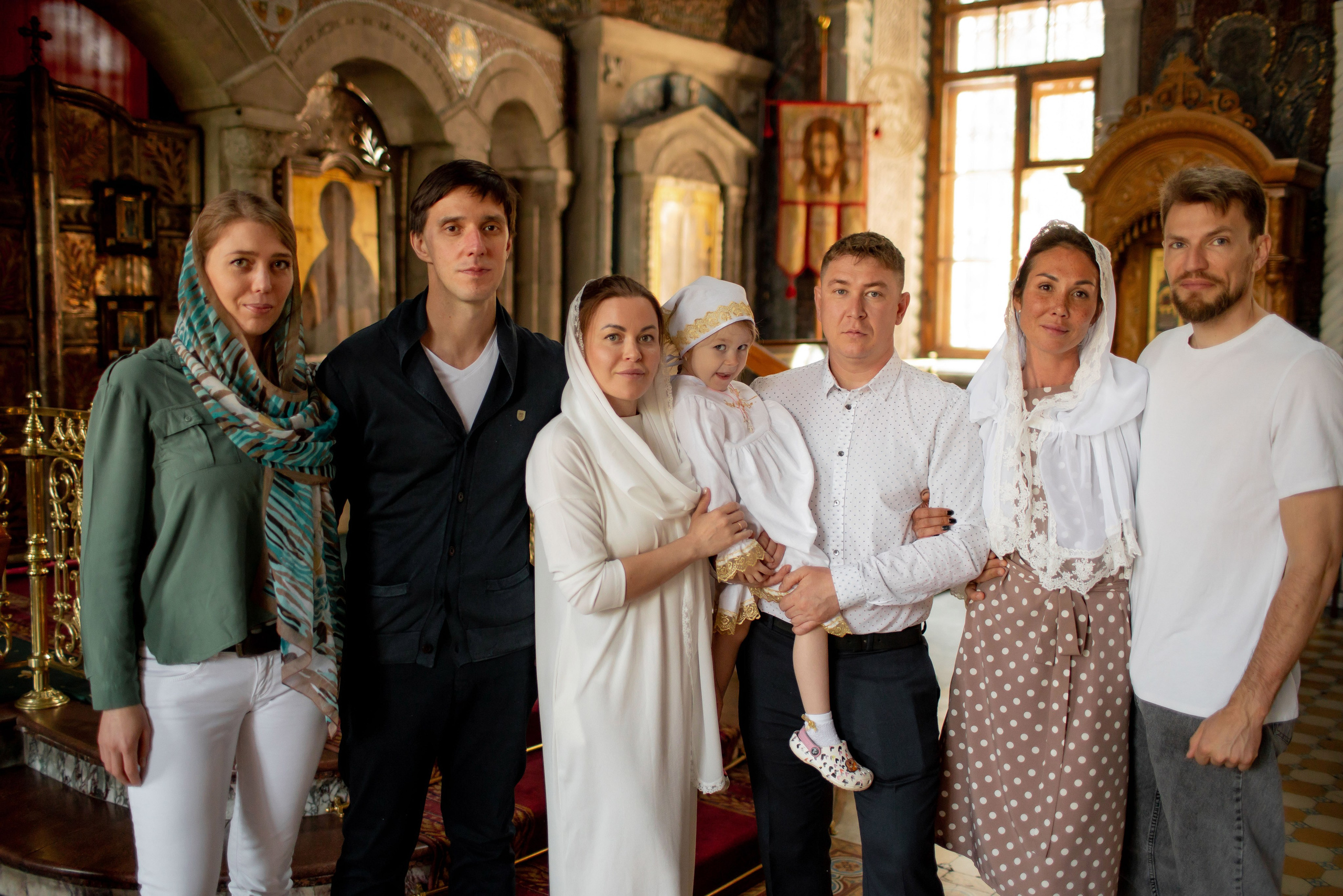 Таинство Крещения. Семейный фотограф в Москве