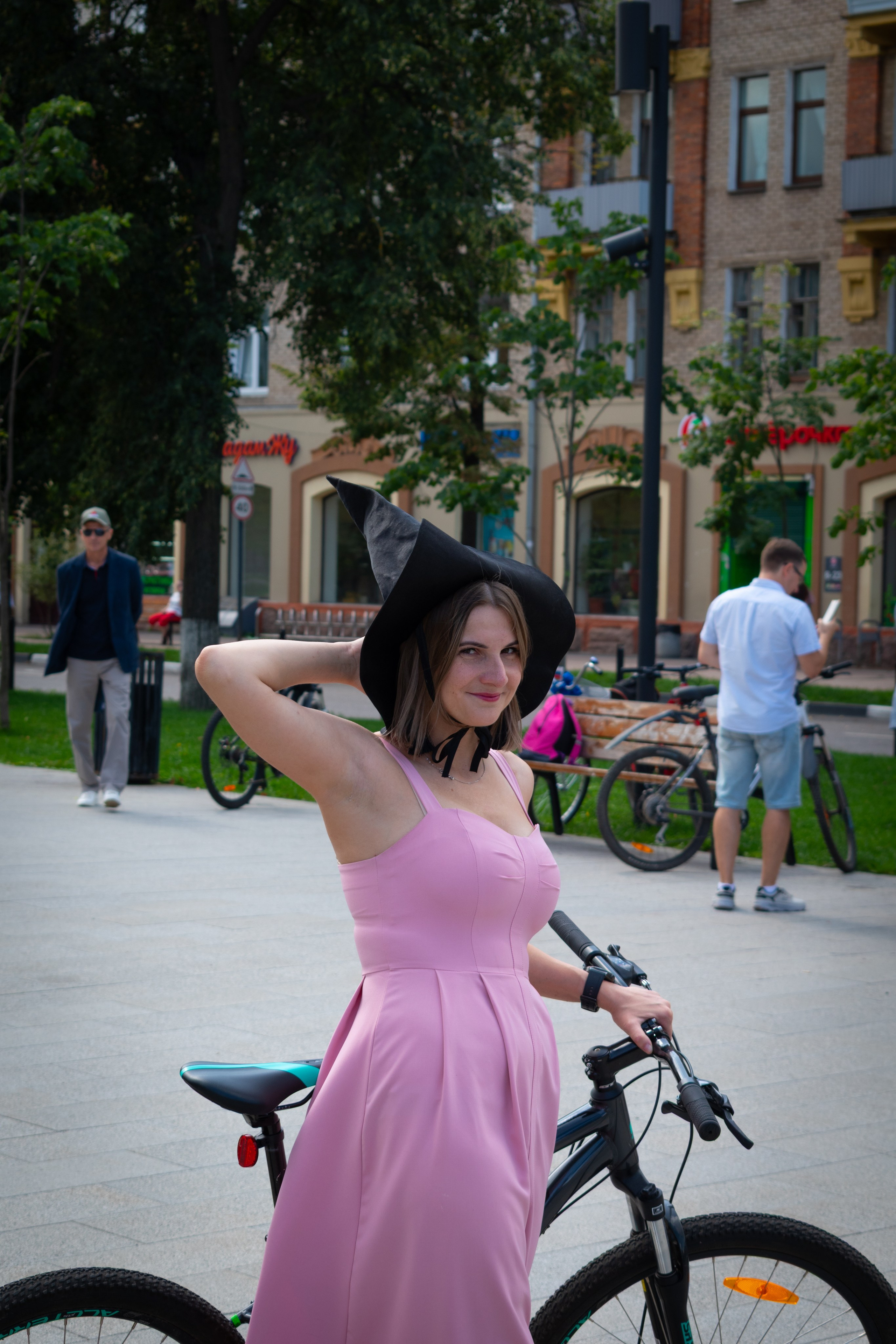 «Леди на велосипеде» — велопробег по г. Жуковскому 2025. Репортажный фотограф Сыбер Мартти