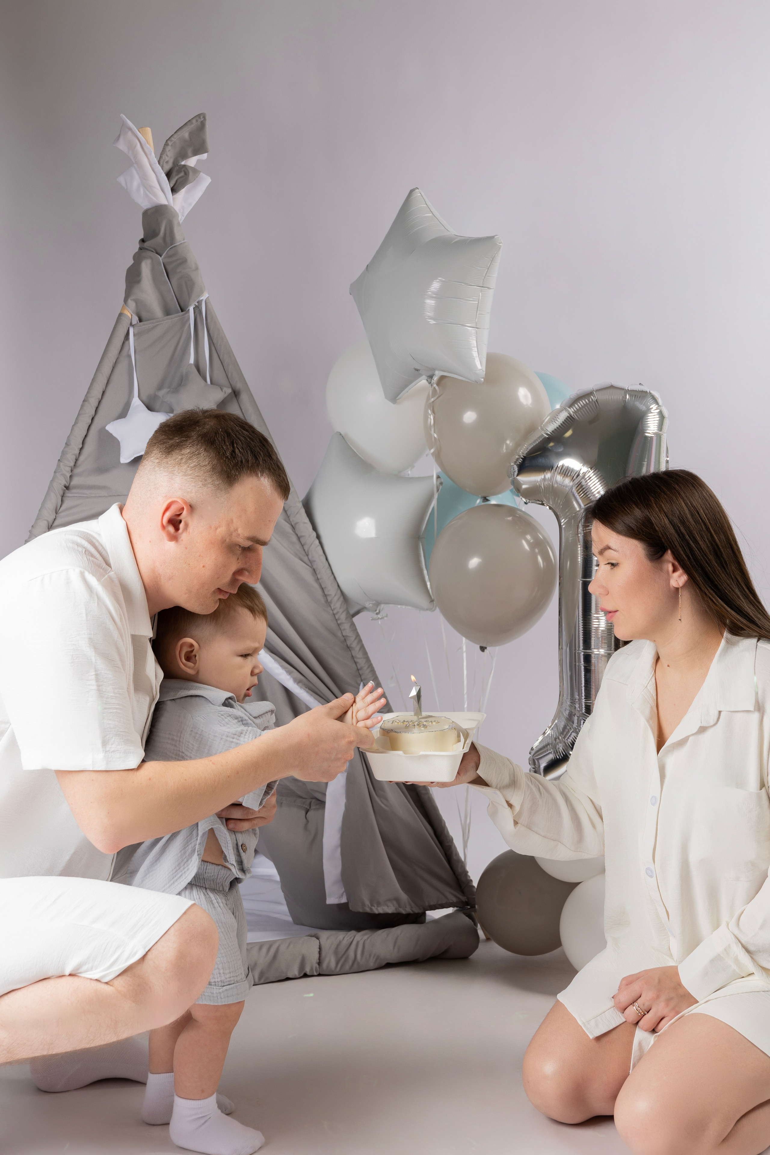 Тимофею годик. Фотограф Лесозаводск Анна Рамченко