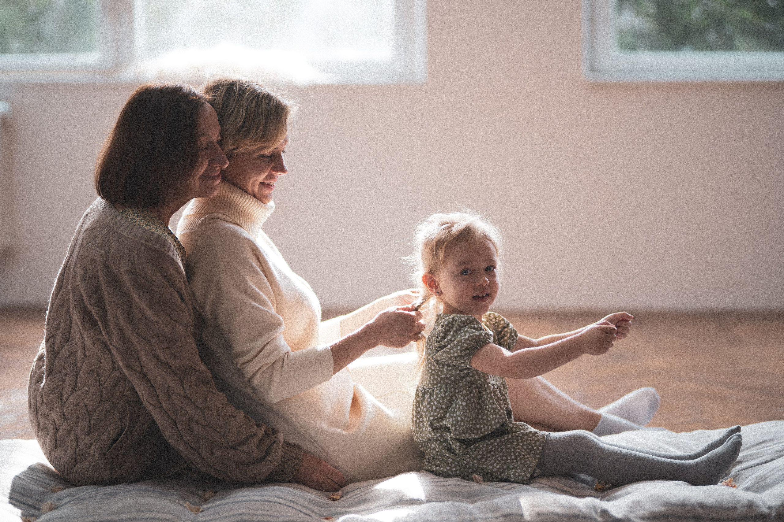 Три поколения. Искренний фотограф