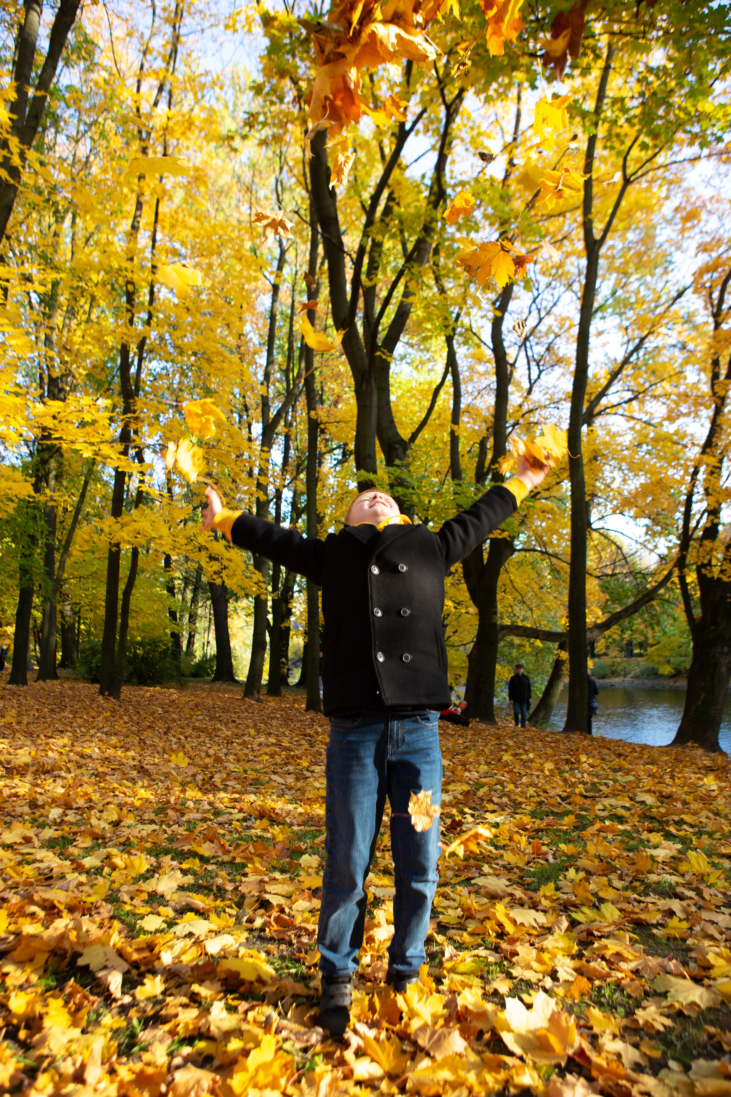 Фотосессия в осеннем парке. Филатова Мария репортажный и портретный фотограф в Санкт-Петербурге