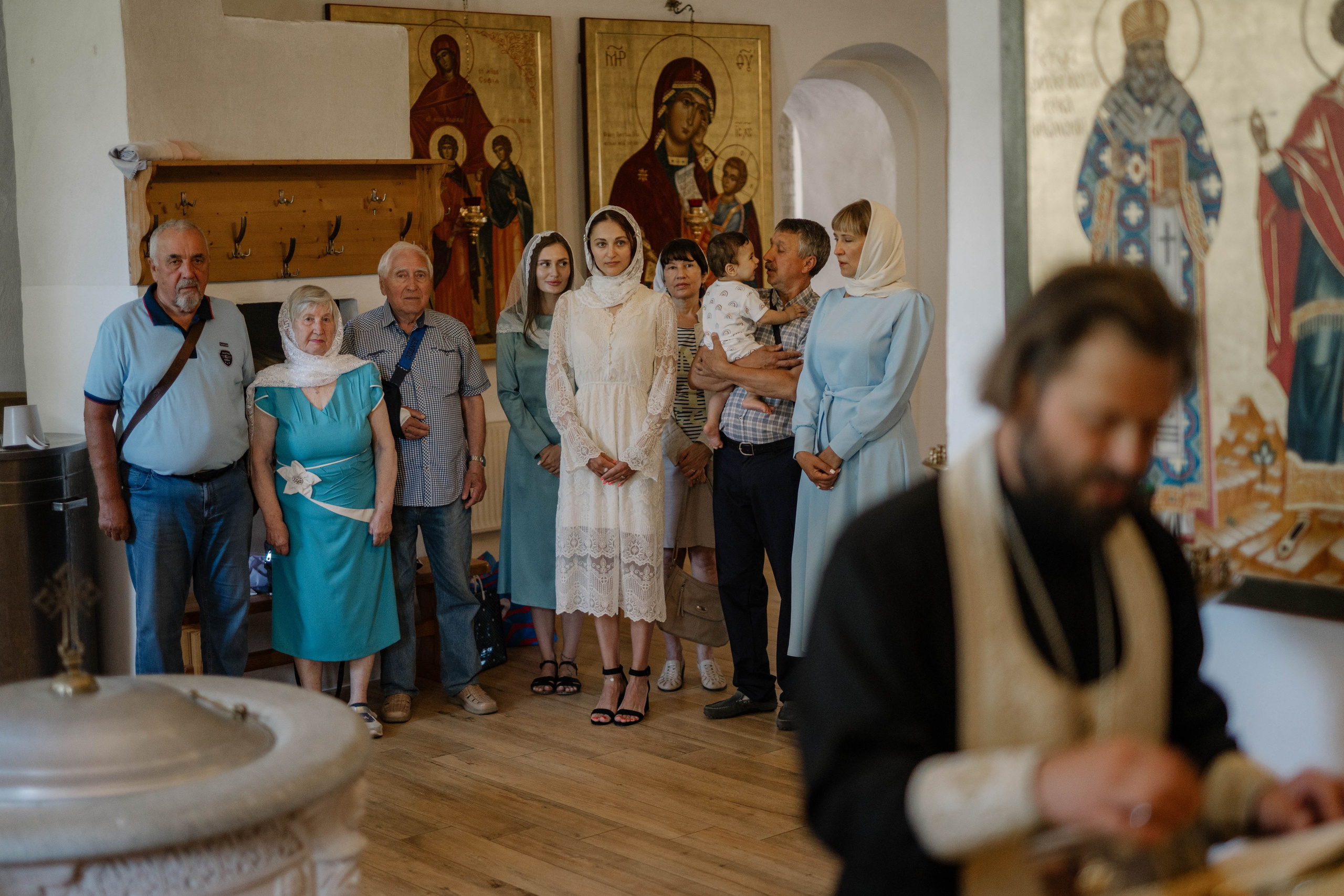 Крещение Мирона. Свадебный и семейный фотограф в Калуге Анна Киреева