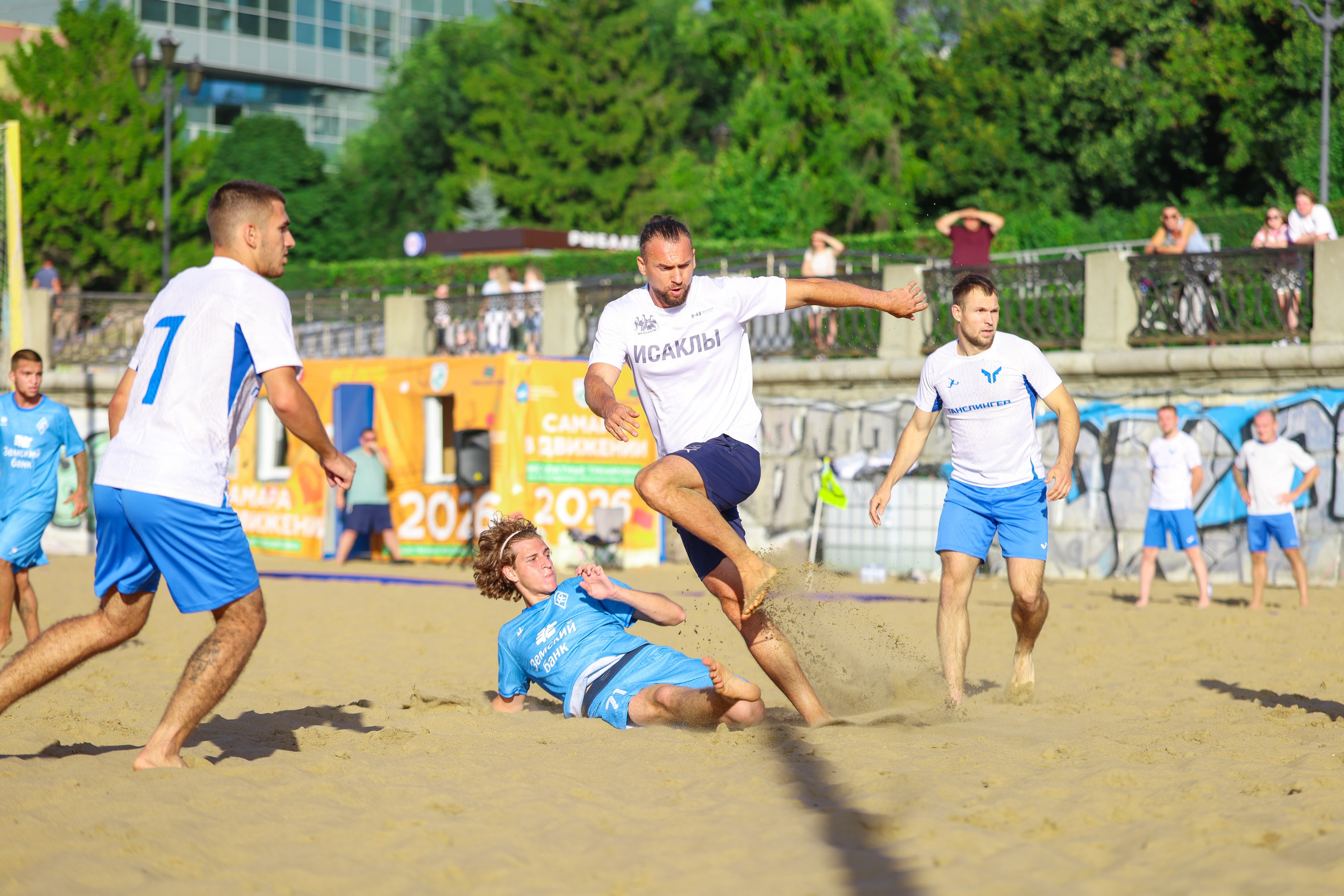 Чемпионат Самарской области по пляжному футболу. Крылья Советов — Ганслингер